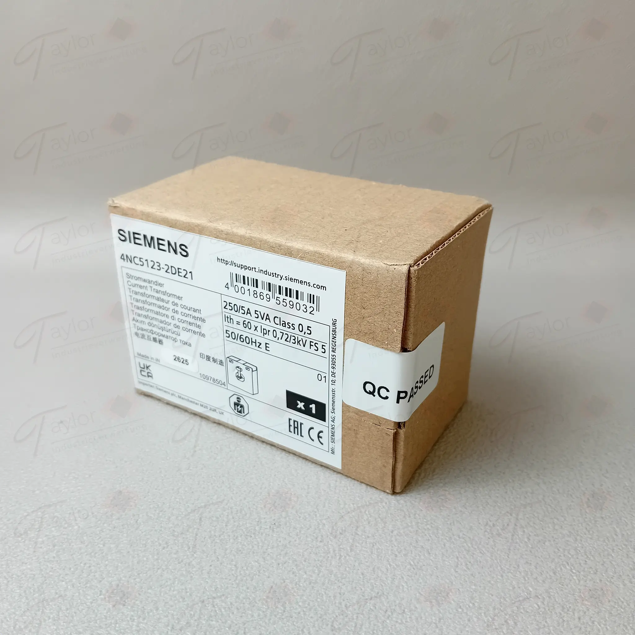 Produktfoto 1 von Siemens SENTRON 4NC5123-2DE21 / 4NC5 123-2DE21 NEU OVP versiegelt