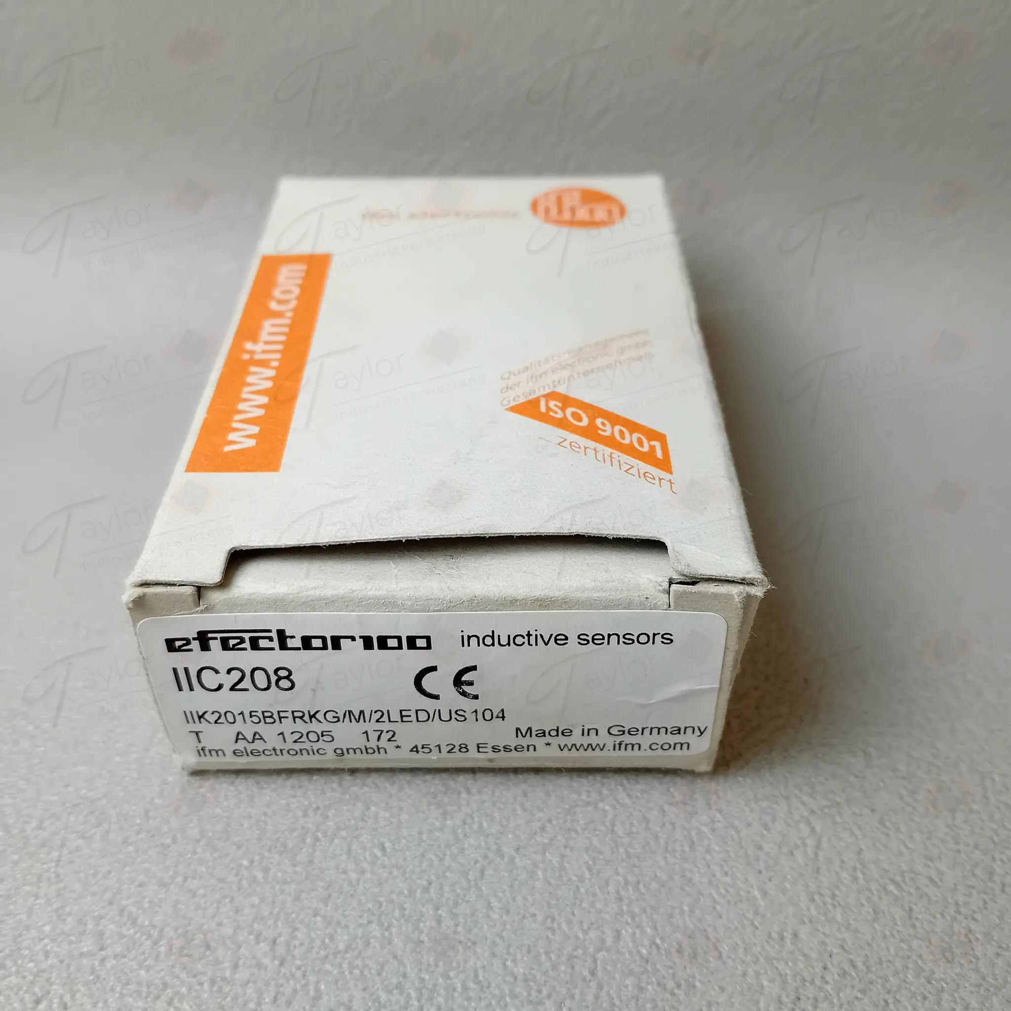 Produktfoto 1 von ifm electronic IIC208 (efector100) induktiver Sensor NEU OVP