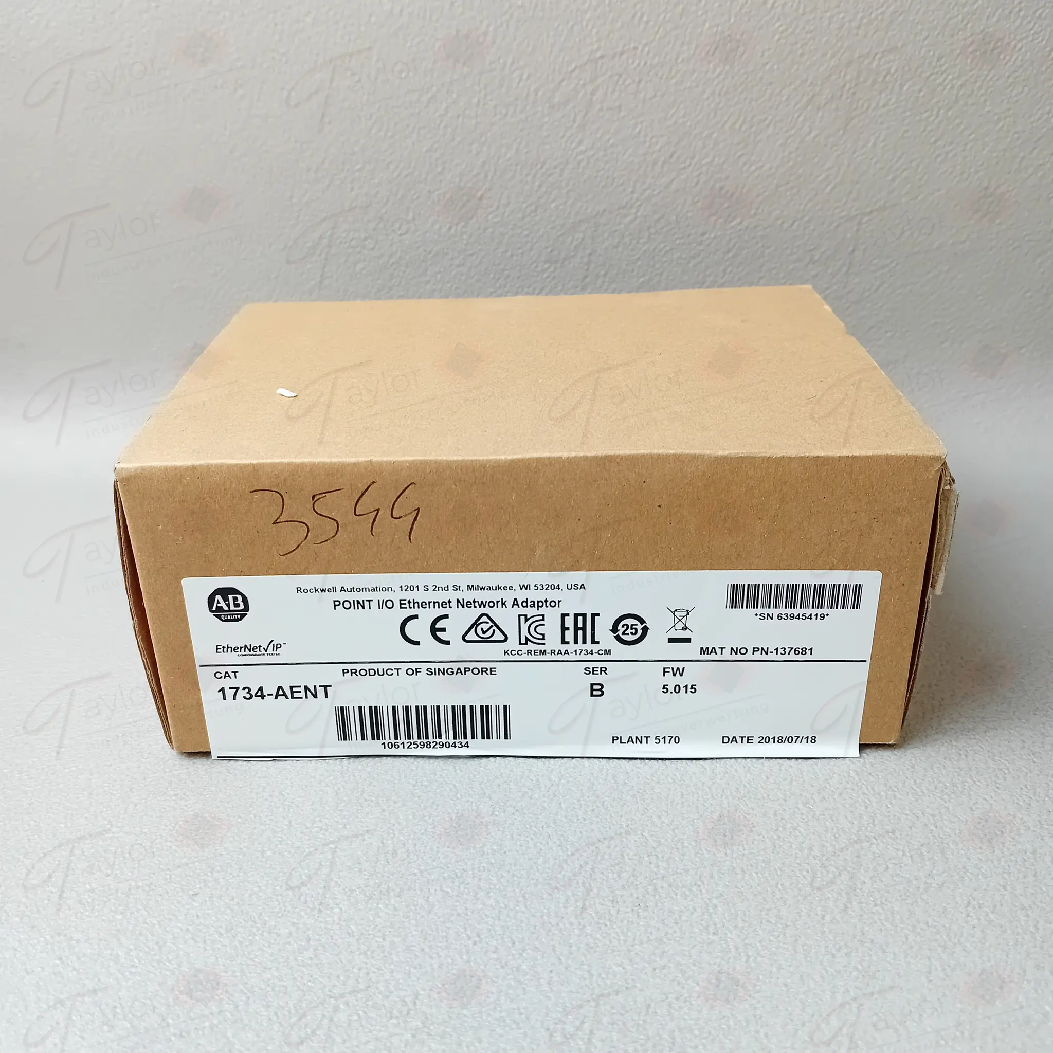 Produktfoto 1 von Allen-Bradley 1734-AENT NEU OVP