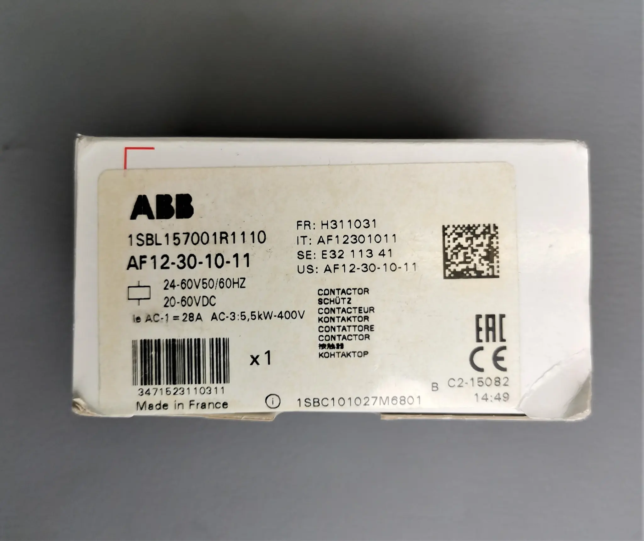 Produktfoto 1 von ABB AF12-30-10-11 NEU