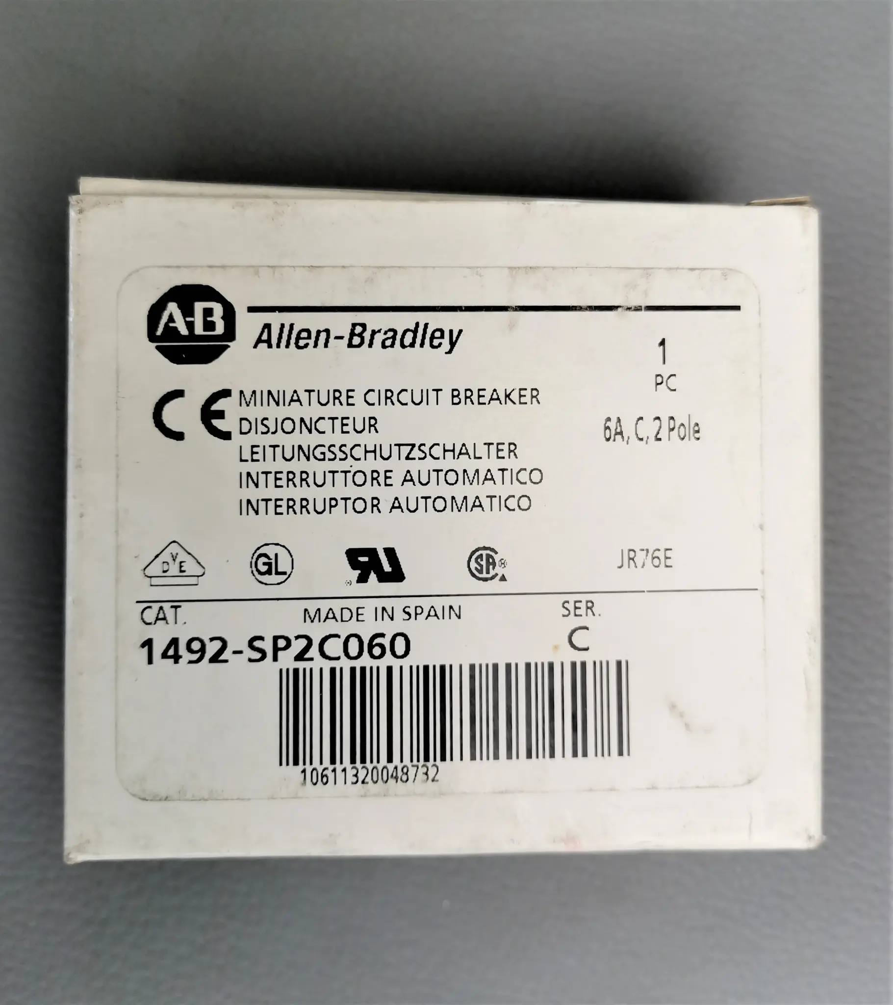 Produktfoto 1 von Allen Bradley 1492-SP2C060 Neuwertig