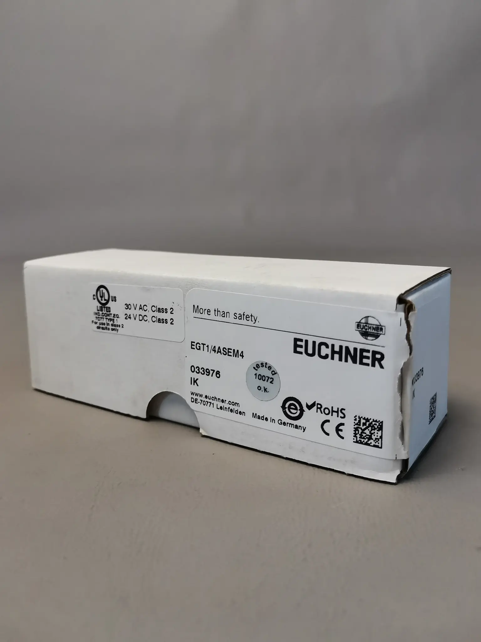Produktfoto 1 von Euchner EGT1-4ASEM4 033976 NEU OVP Siegel offen