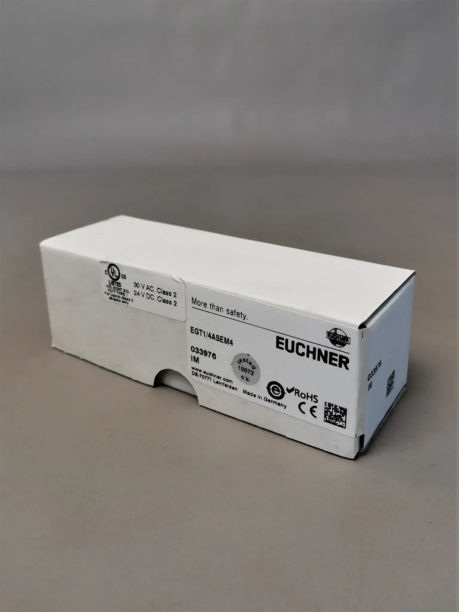 Produktfoto 1 von Euchner EGT1-4ASEM4 033976 NEU OVP versiegelt