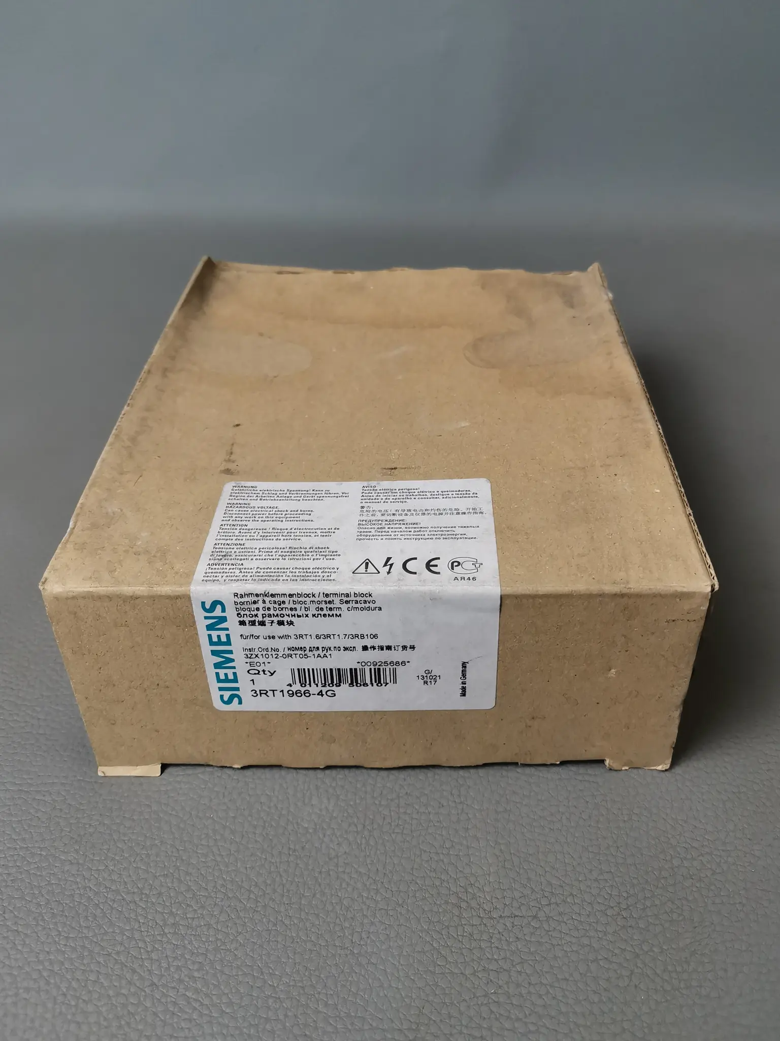 Produktfoto 1 von Siemens 3RT1966-4G NEU OVP