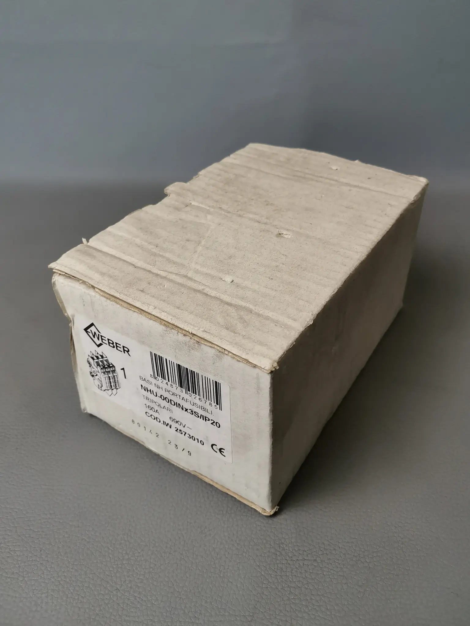 Produktfoto 1 von Weber NHU-00DINx3S/IP20 NEU OVP