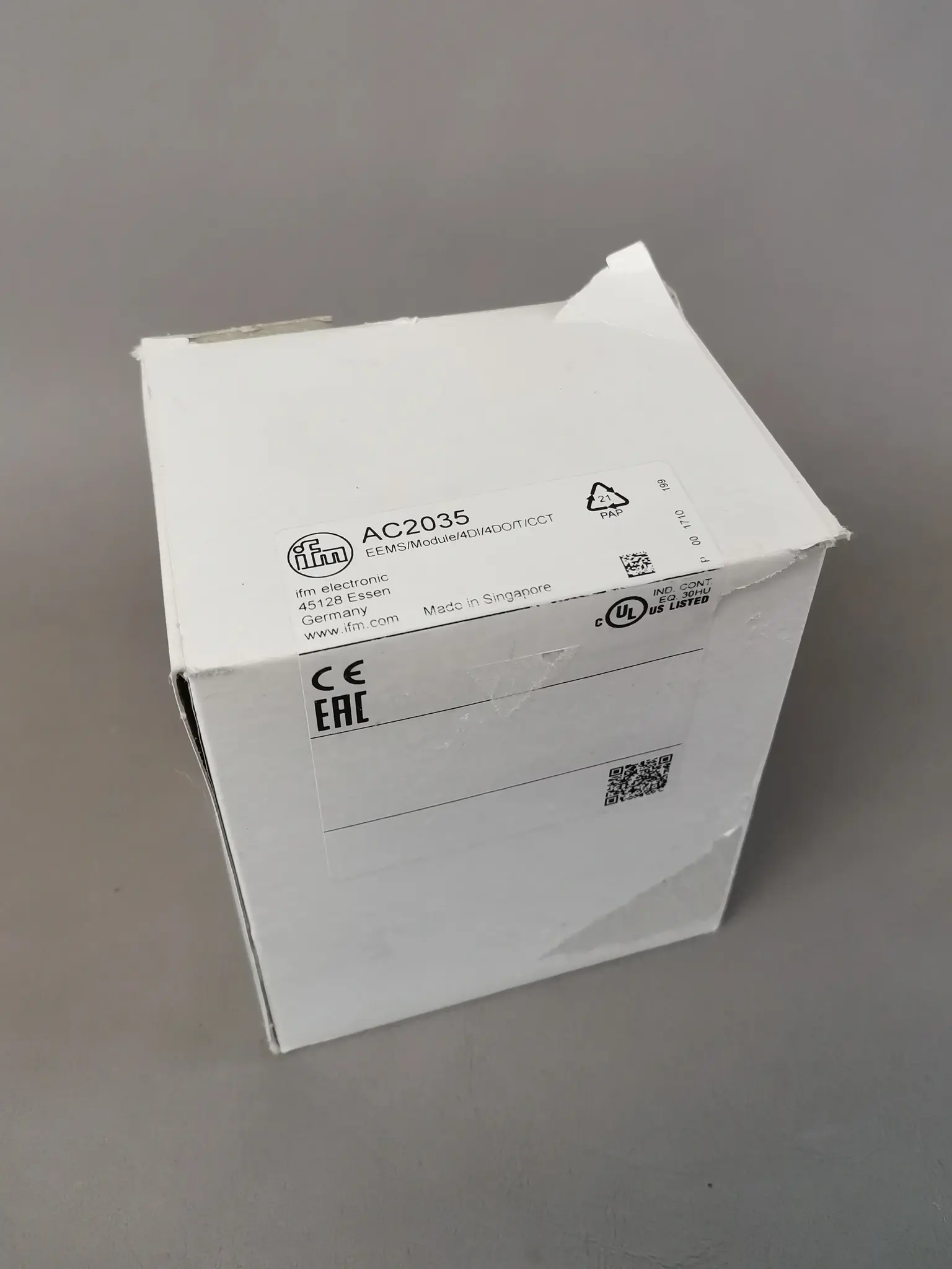 Produktfoto 1 von IFM AC2035 NEU OVP
