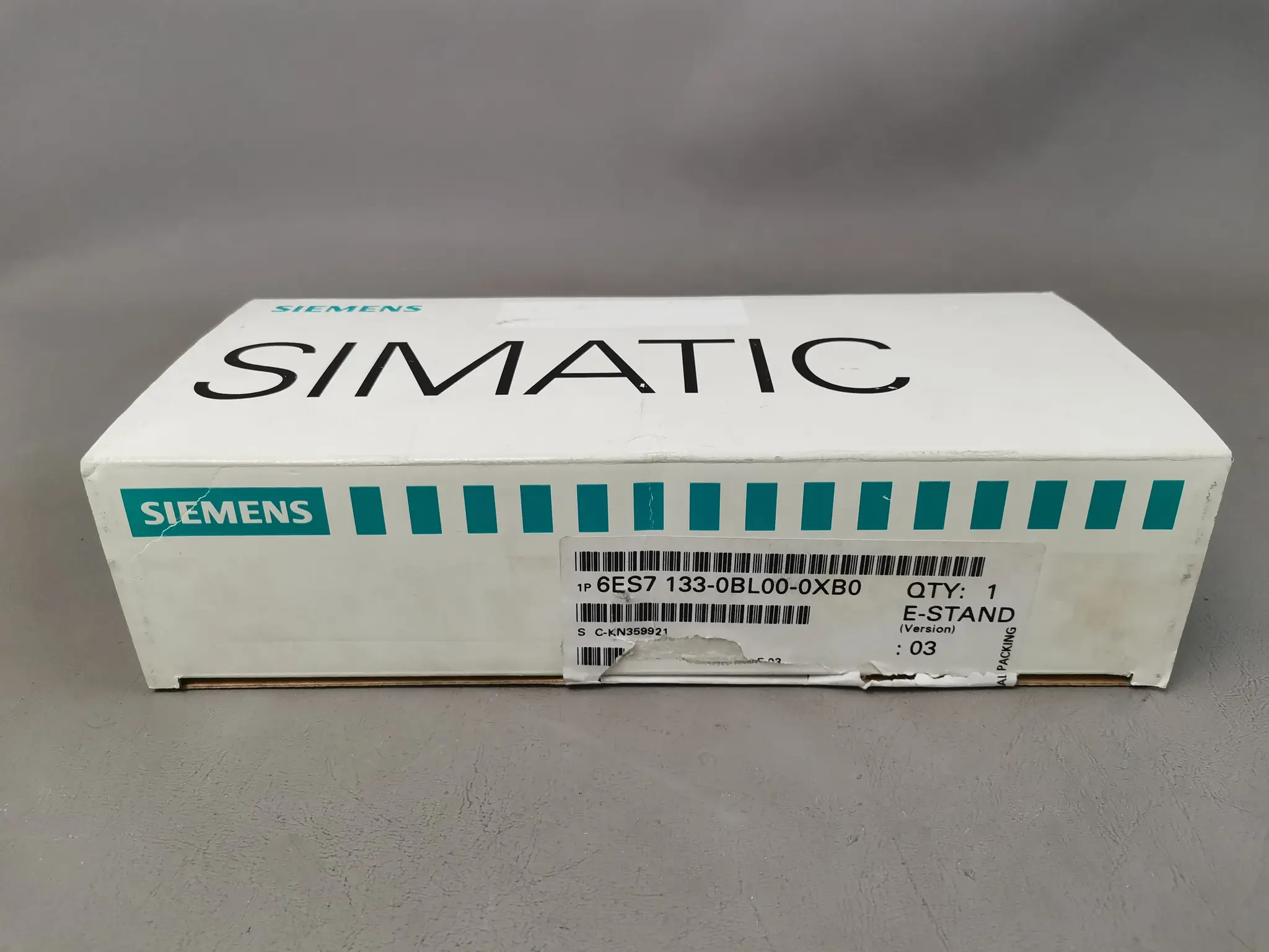 Produktfoto 1 von Siemens 6ES7 133-0BL00-0XB0 NEU OVP Siegel offen