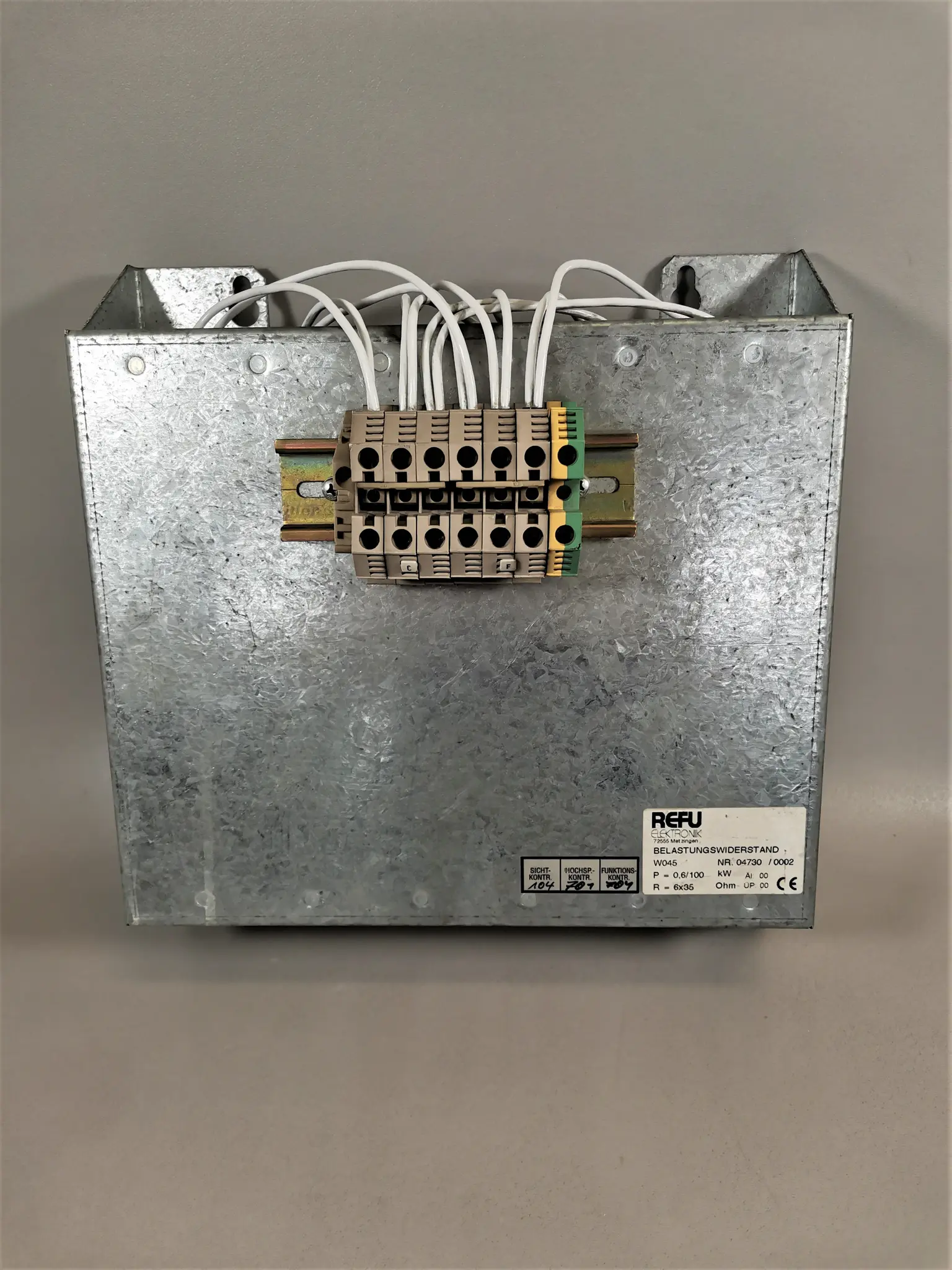 Produktfoto 1 von REFU Elektronik 04730/0002 Belastungswiderstand