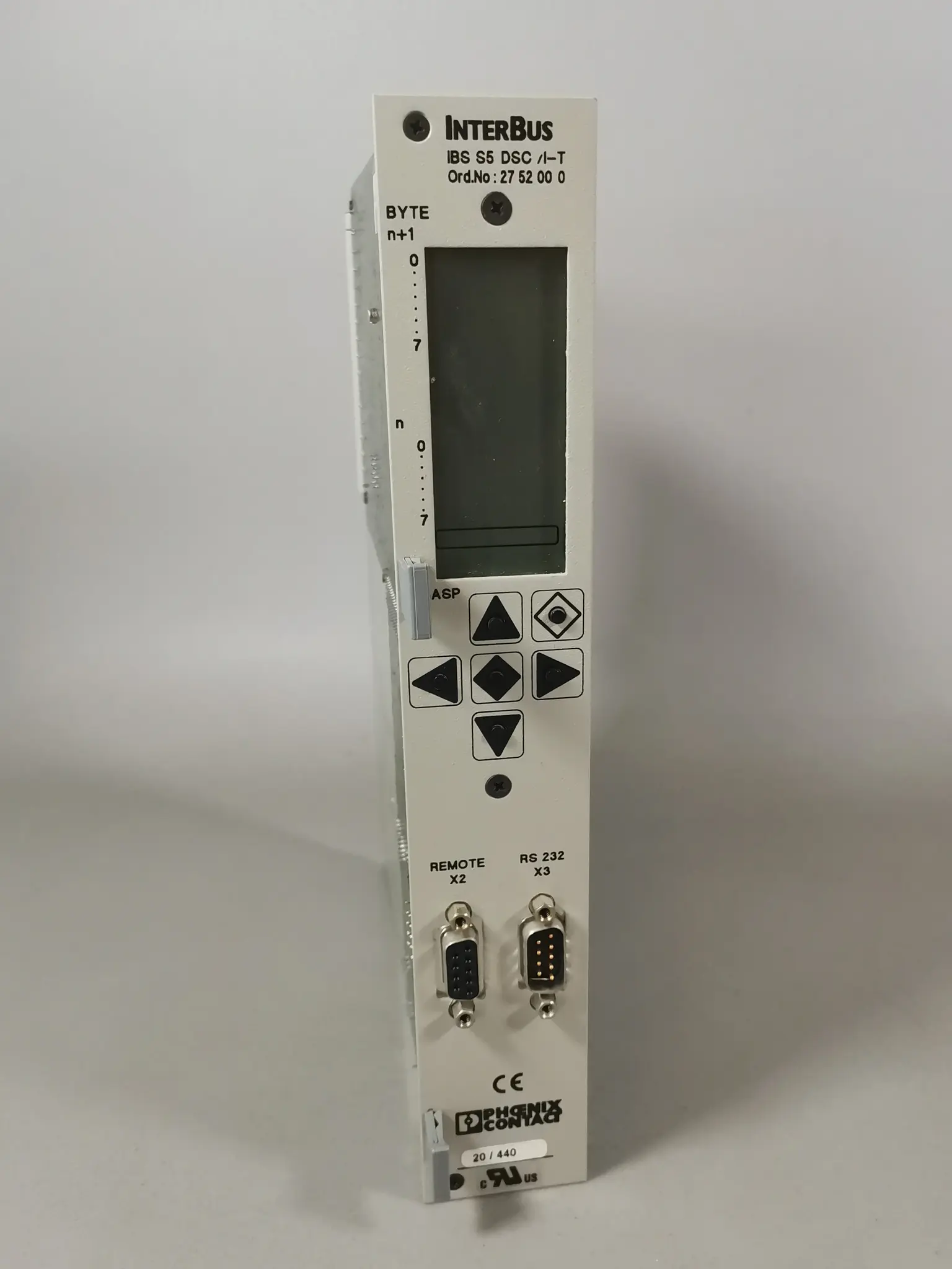 Produktfoto 1 von Phoenix Contact 2752000 IBS S5 DSC /I-T