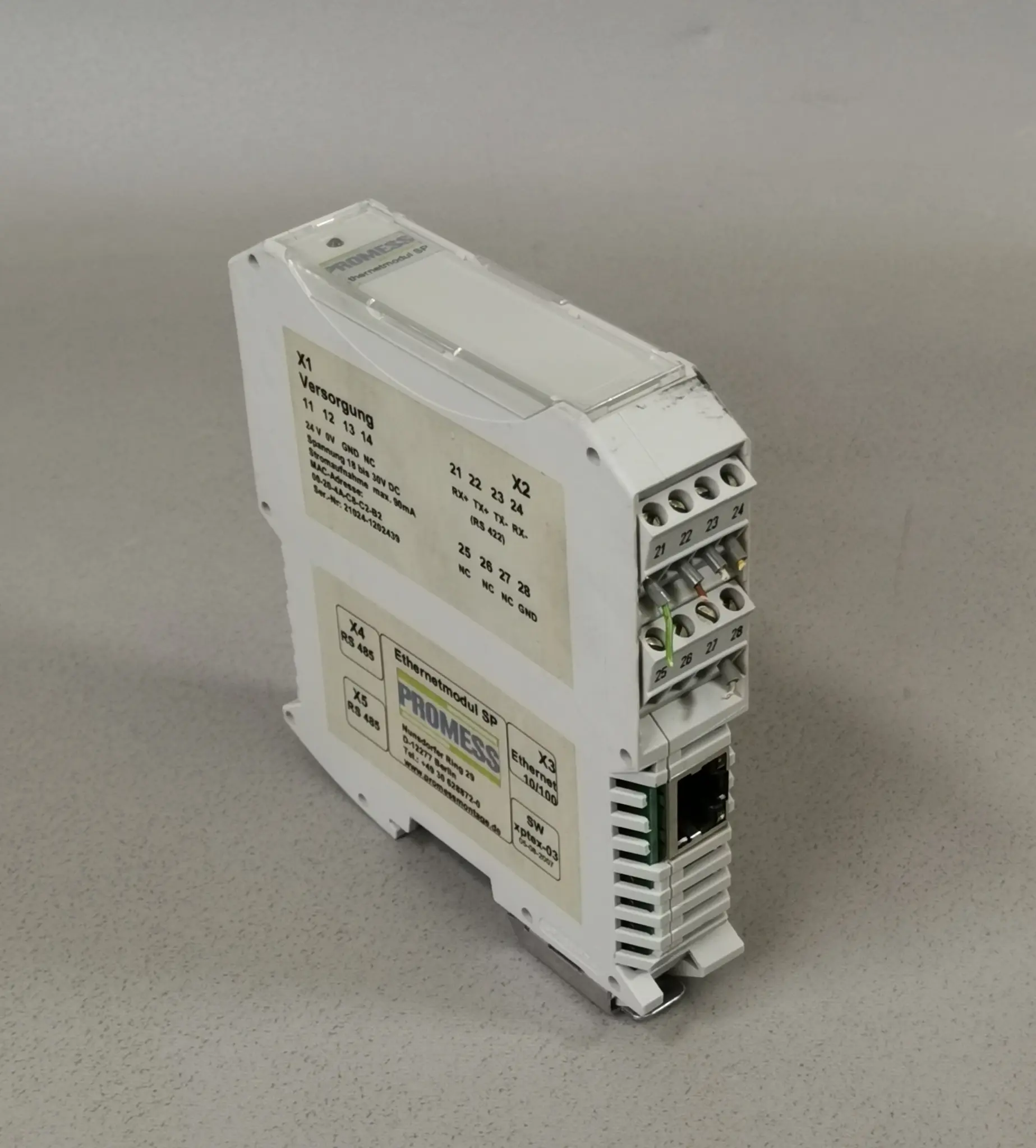 Promess Ethernet Modul