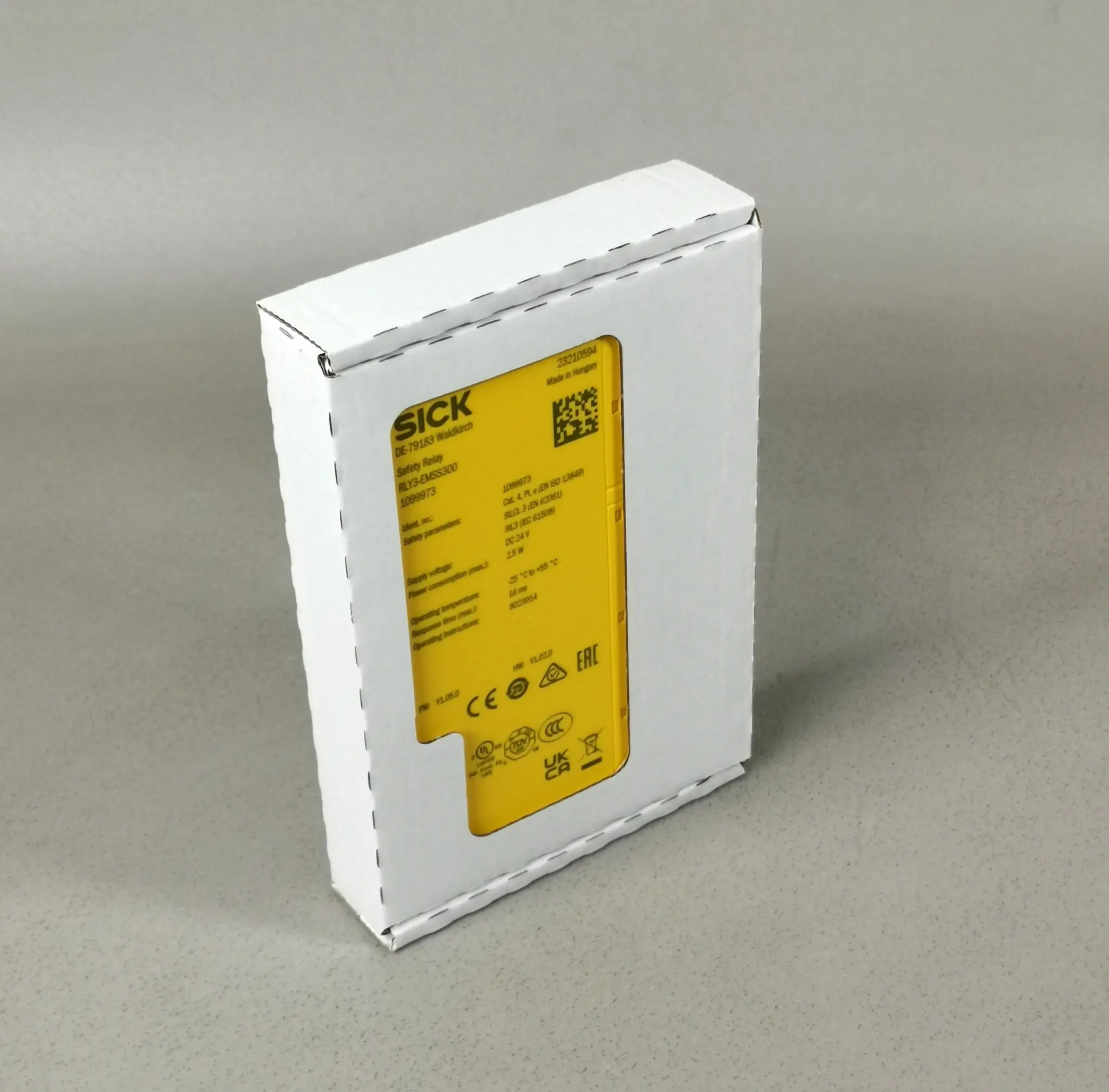 Produktfoto 1 von Sick RLY3-EMSS300 1099973 Safety Relay NEU OVP