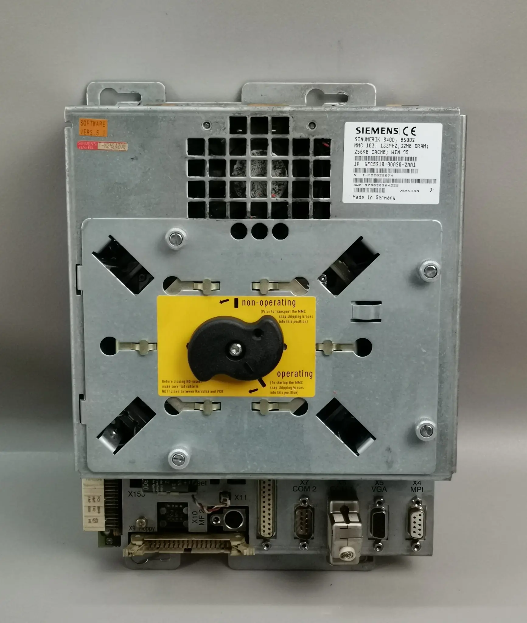 Produktfoto 1 von Siemens 6FC5210-0DA20-2AA1