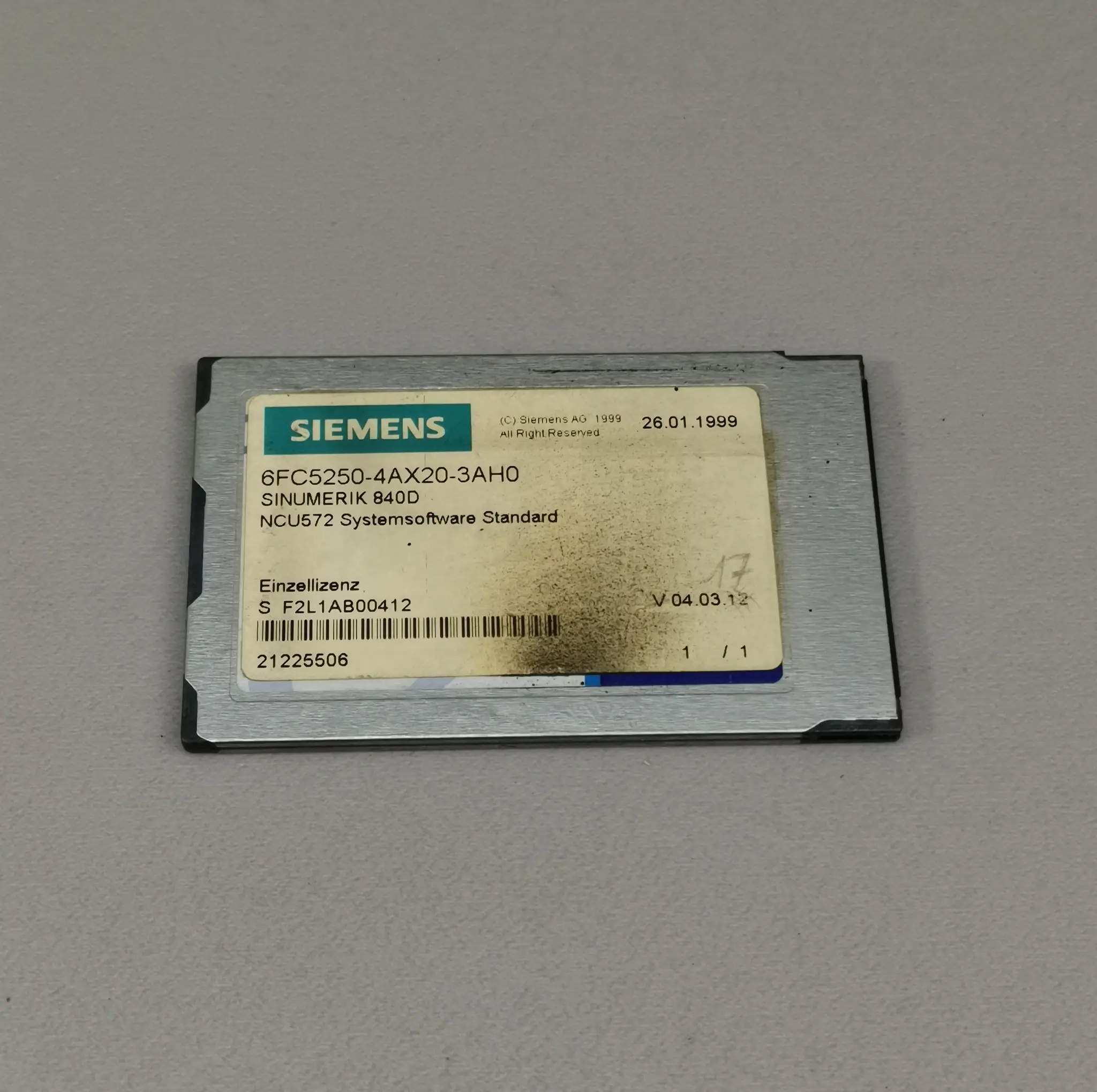 Produktfoto 1 von Siemens 6FC5250-4AX20-3AH0