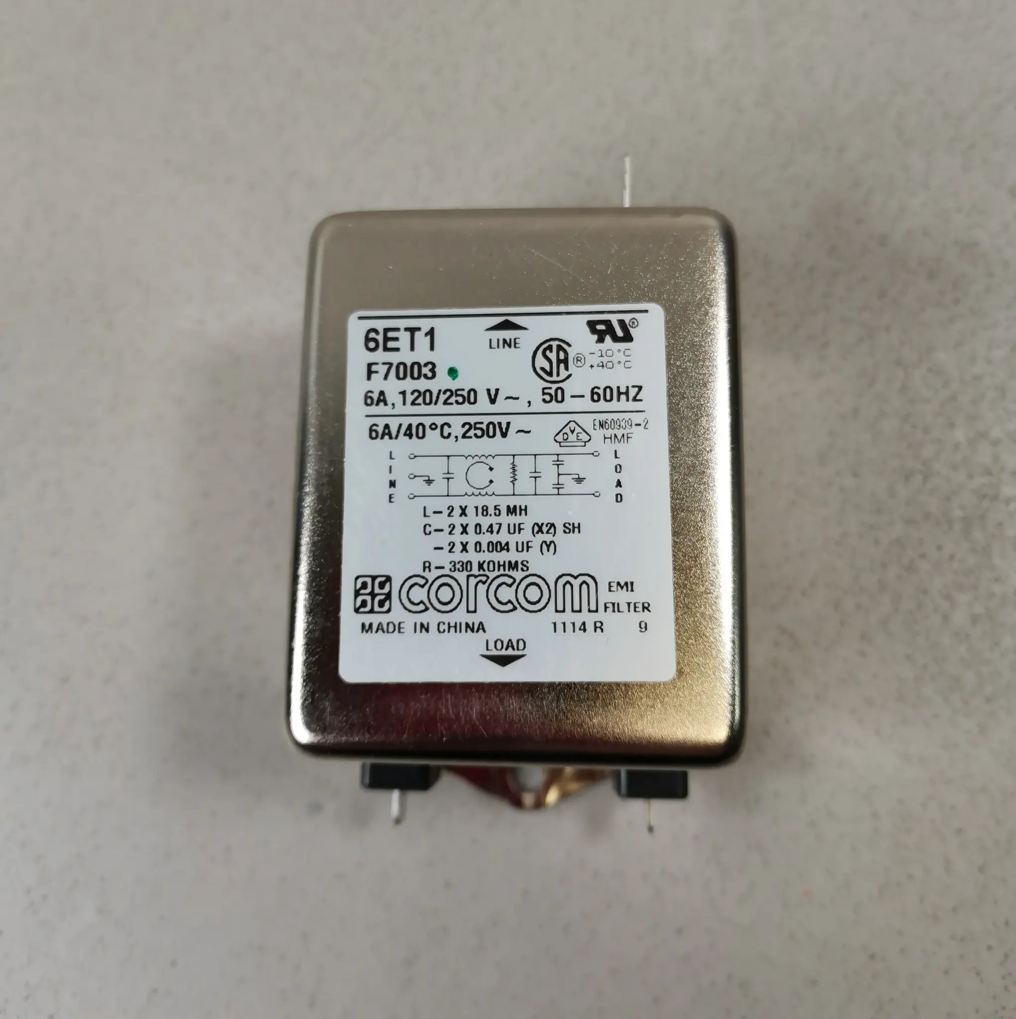Produktfoto 1 von Corcom 6ET1 F7003