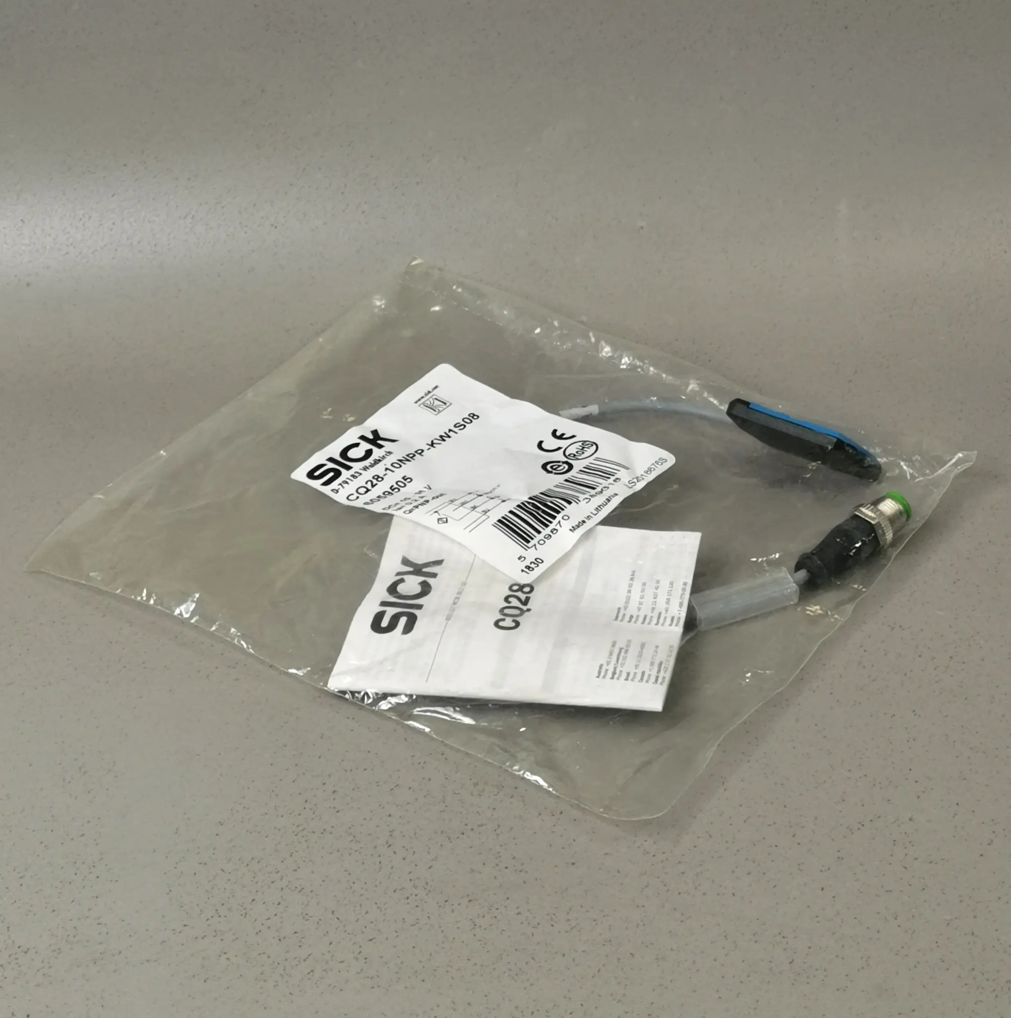 Produktfoto 1 von Sick CQ28-10NPP-KW1S08 6059505 NEU OVP