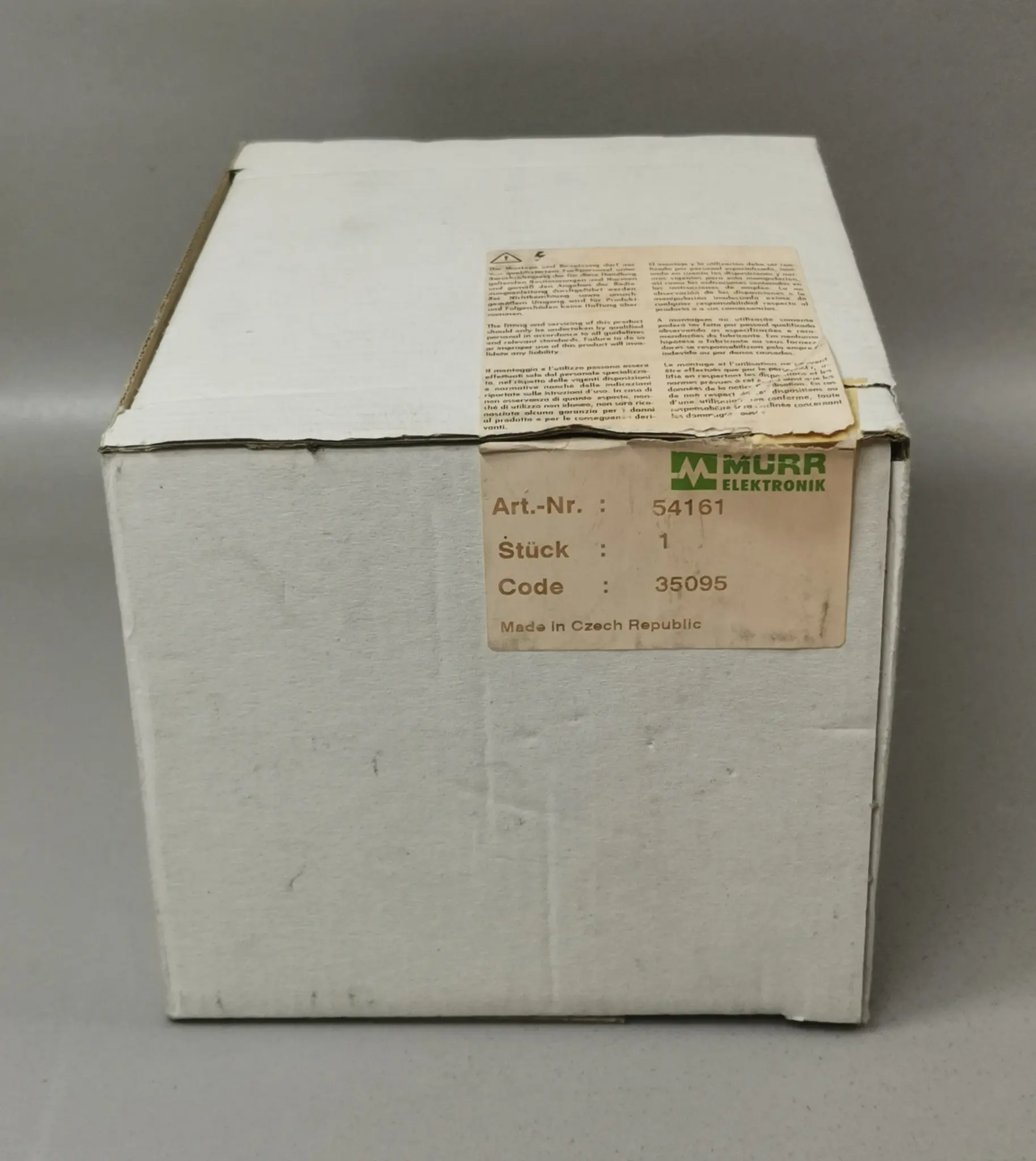 Produktfoto 1 von Murr 54161 NEU OVP Siegel offen