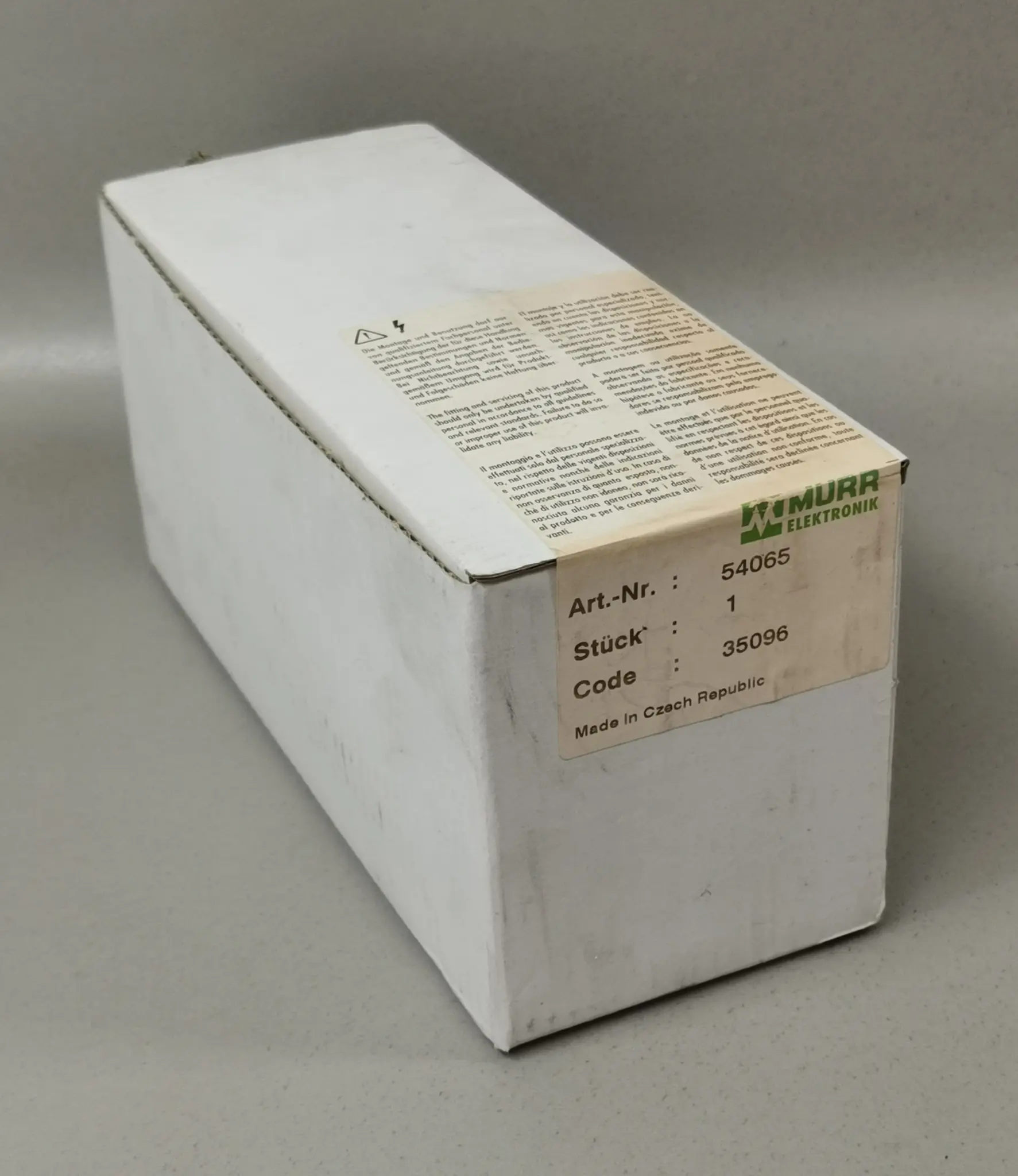 Produktfoto 1 von Murr 54065 NEU OVP