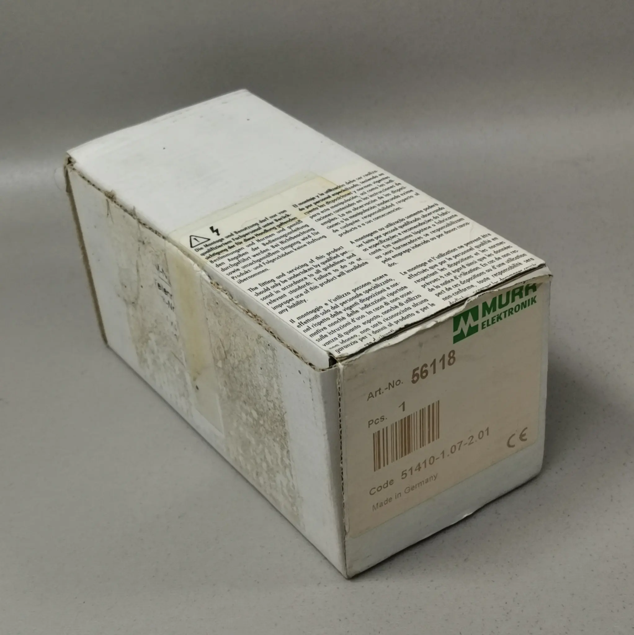 Produktfoto 1 von Murr 56118 NEU OVP Siegel offen