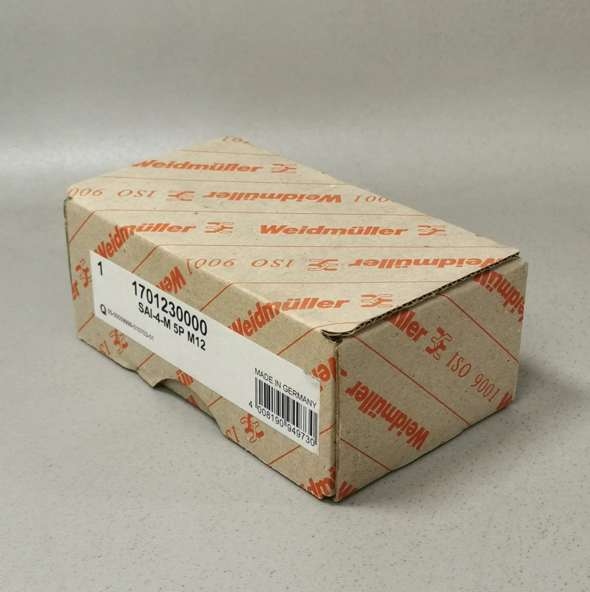 Produktfoto 1 von Weidmüller 1701230000 SAI-4-M 5P M12 NEU OVP