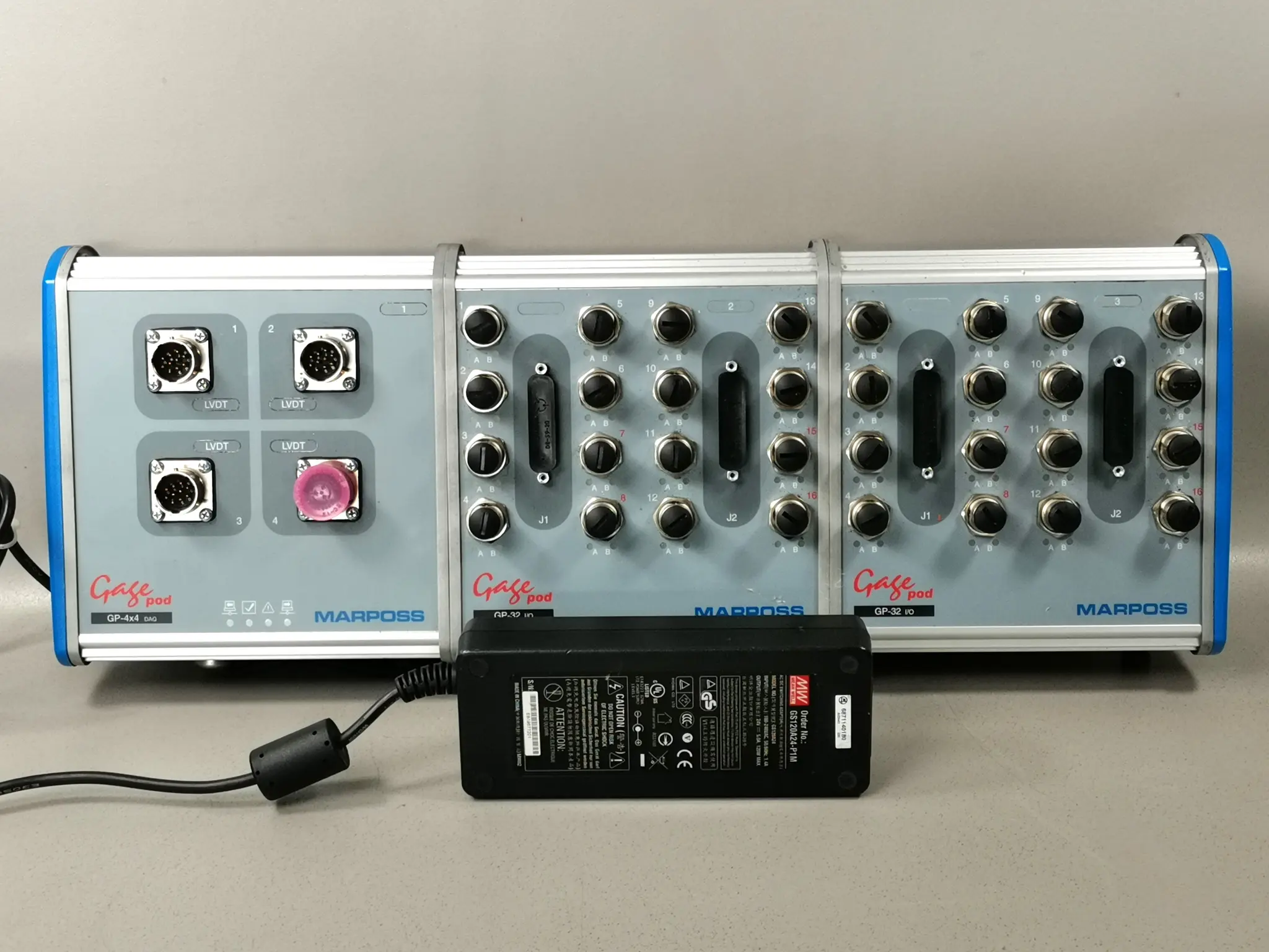 Produktfoto 1 von Marposs GP-4x4 DAQ 6144000260 + 2 x GP-32 I/O 6144000240