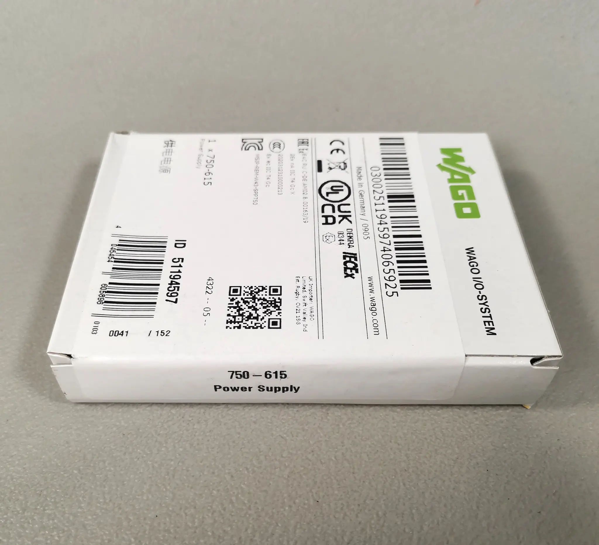 Produktfoto 1 von Wago 750-615 NEU OVP versiegelt