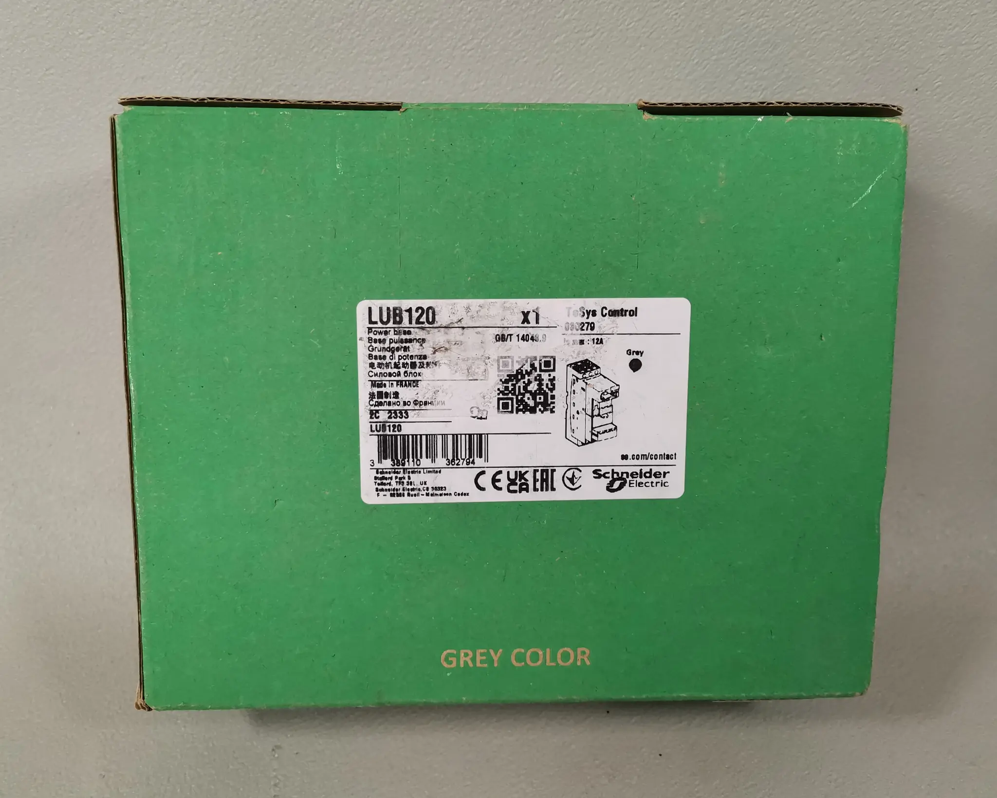 Produktfoto 1 von Schneider LUB120 TeSys Control NEU OVP
