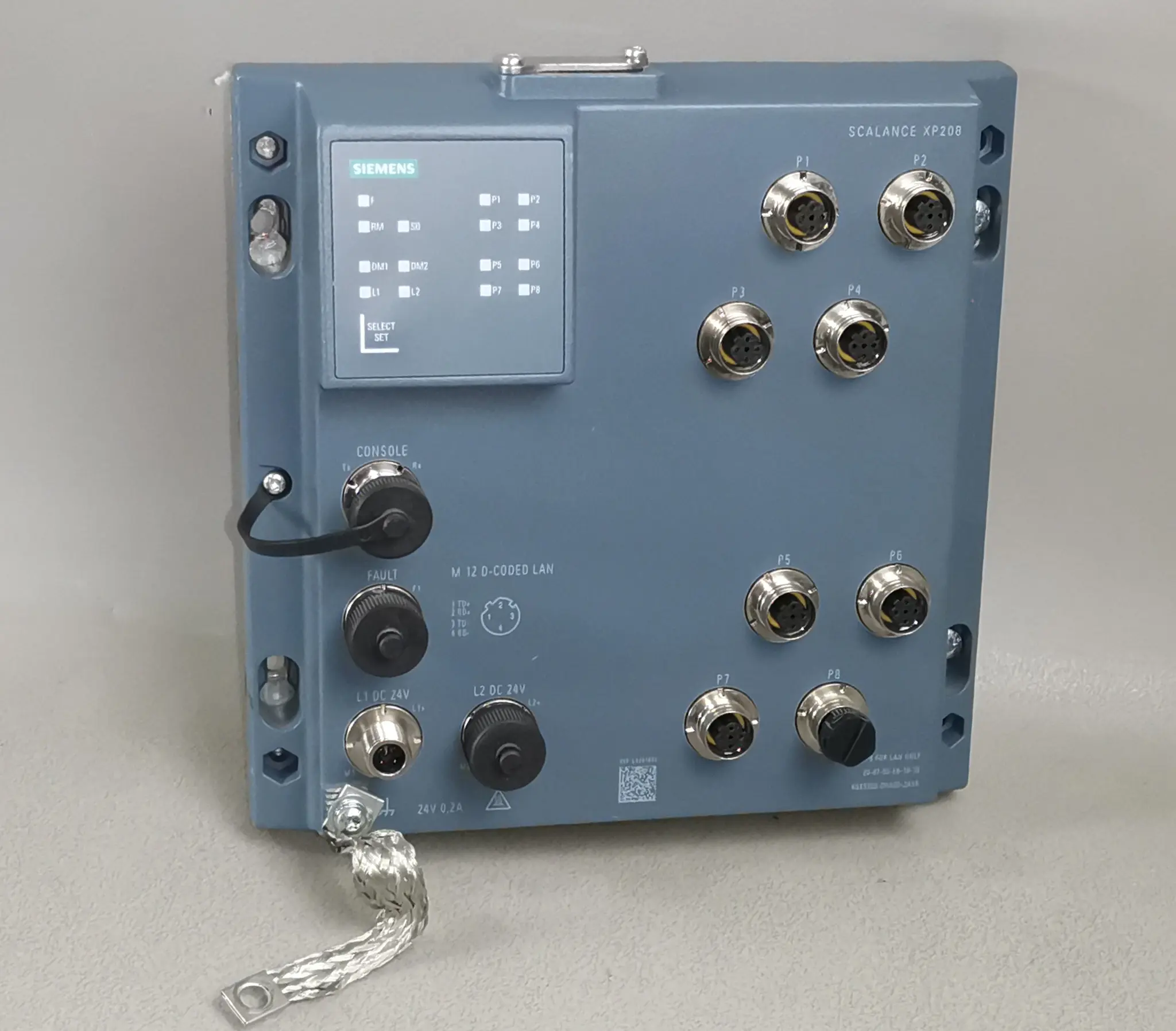 Produktfoto 1 von Siemens 6GK5208-0HA00-2AS6 / 6GK5 208-0HA00-2AS6 Scalance XP208
