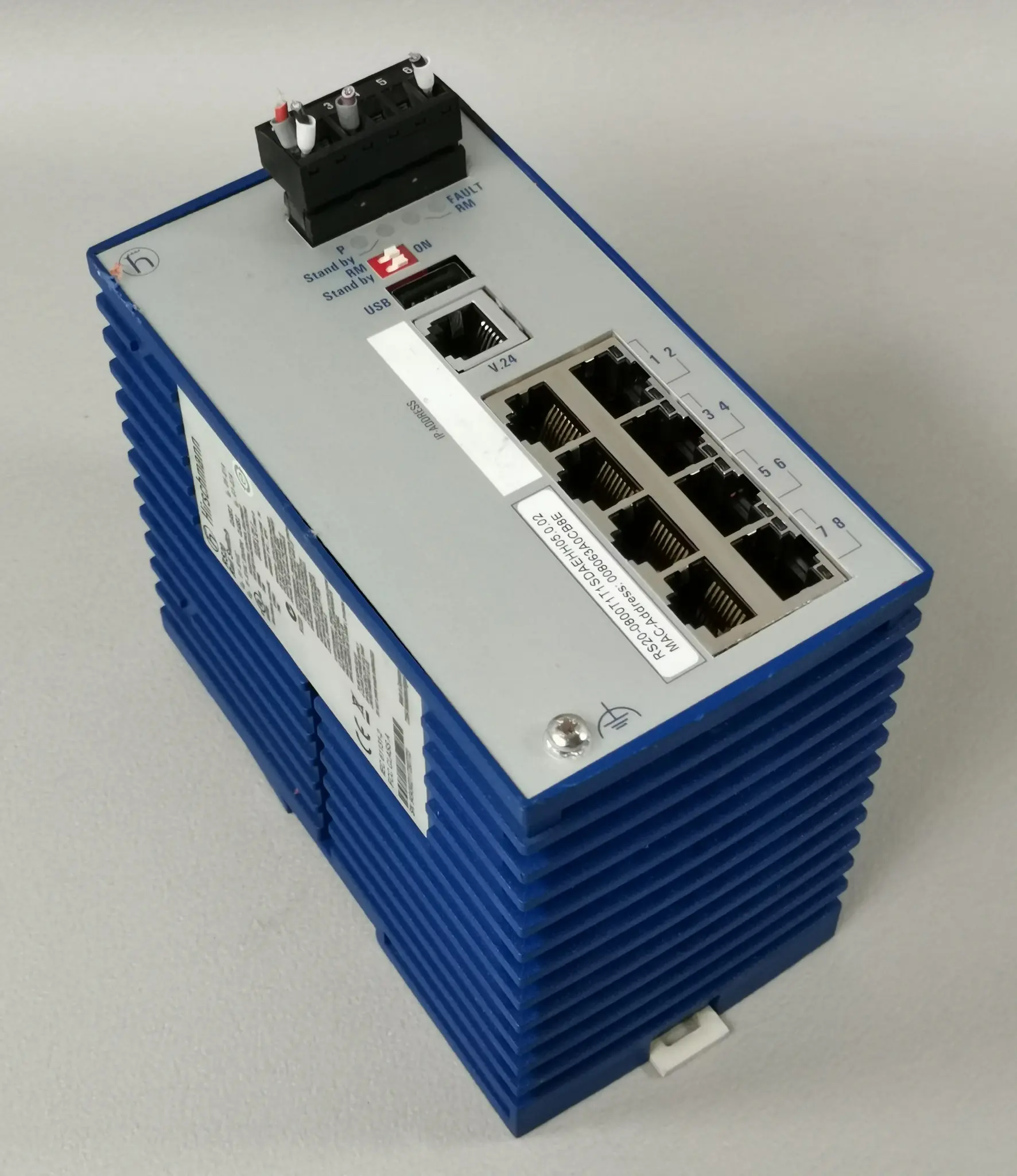 Produktfoto 1 von Hirschmann RS20 Rail Switch RS20-0800T1T1SDAEHH05.0.02