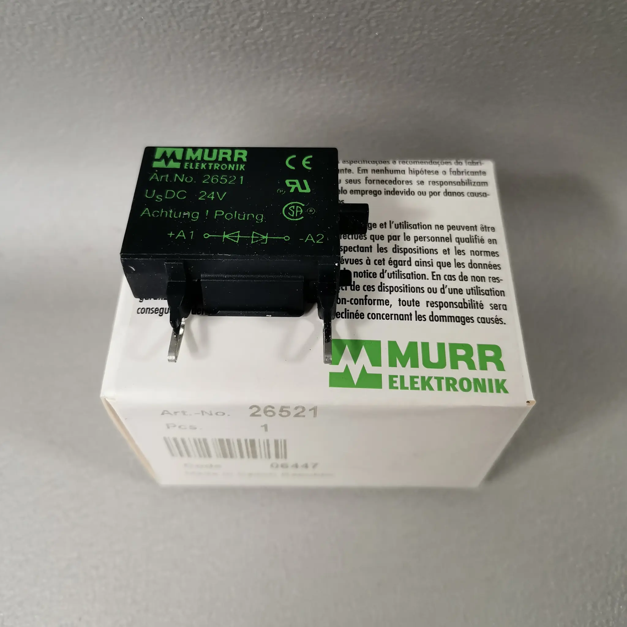 Produktfoto 1 von Murr 26521 NEU OVP