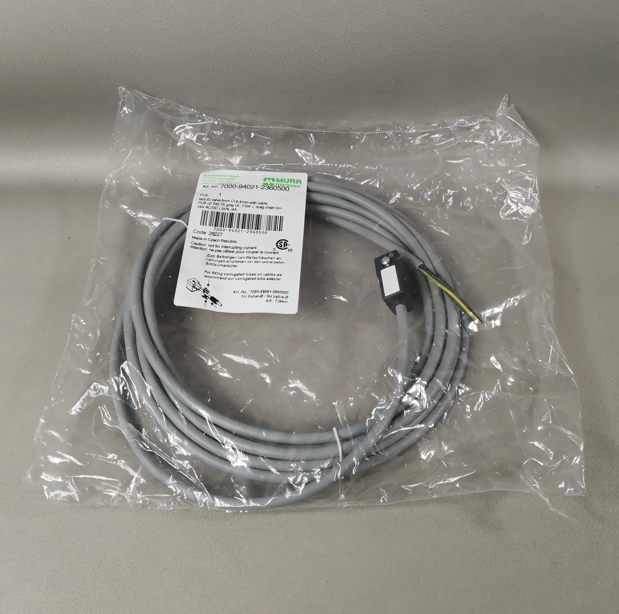 Produktfoto 1 von Murr 7000-94021-2360500 NEU OVP