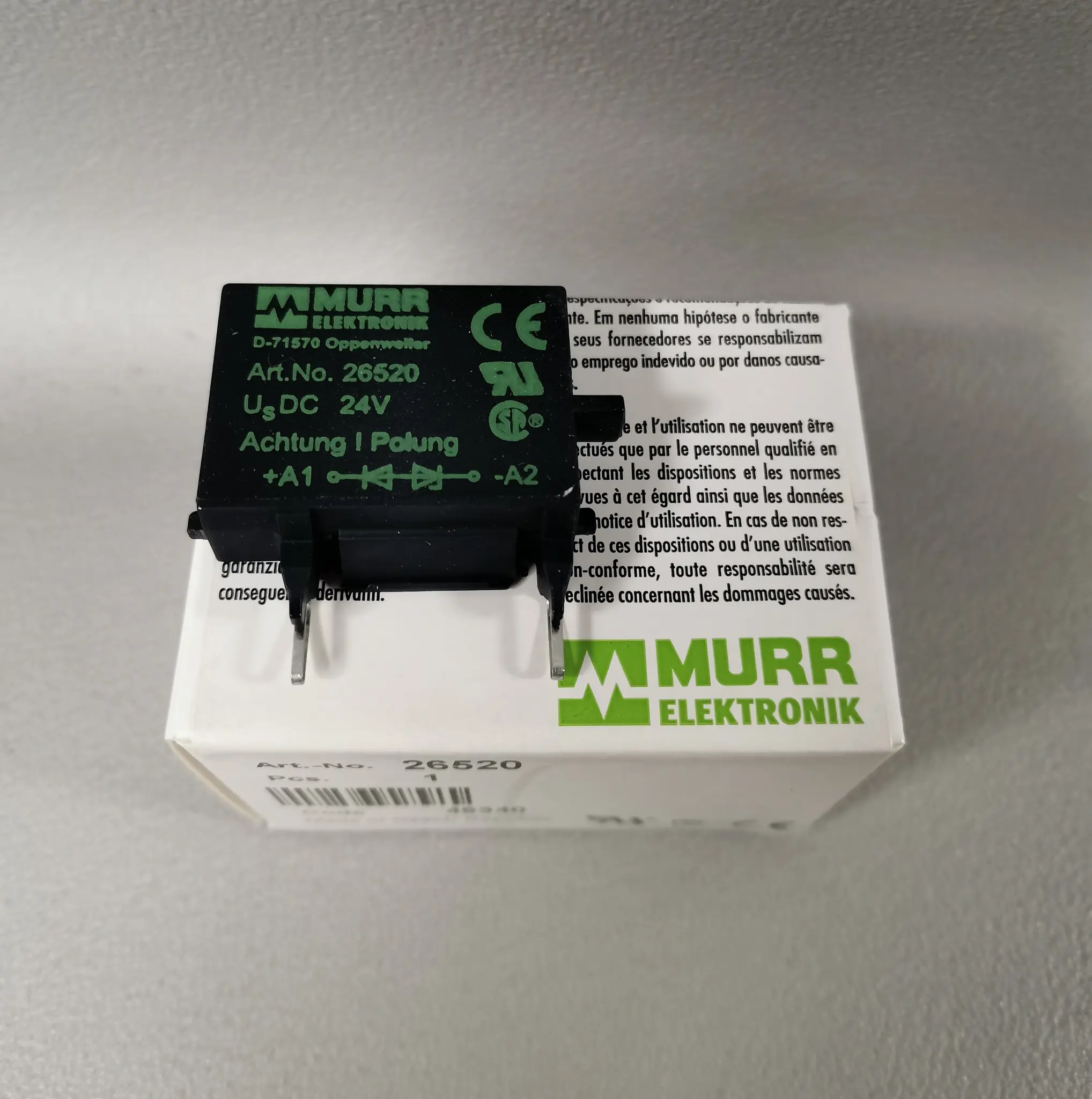 Produktfoto 1 von Murr 26520 NEU OVP
