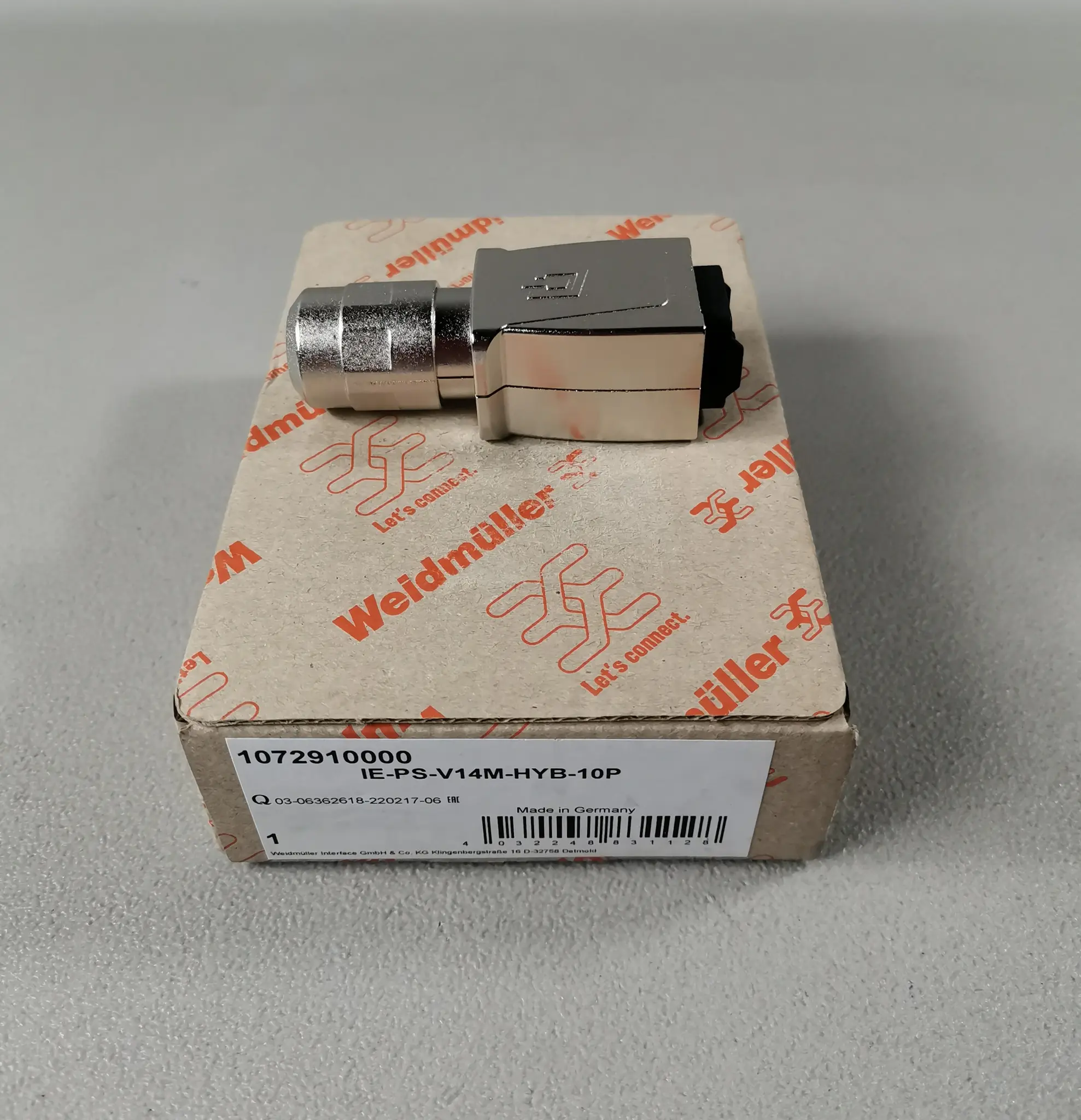 Produktfoto 1 von Weidmüller 1072910000 IE-PS-V14M-HYB-10P NEU OVP