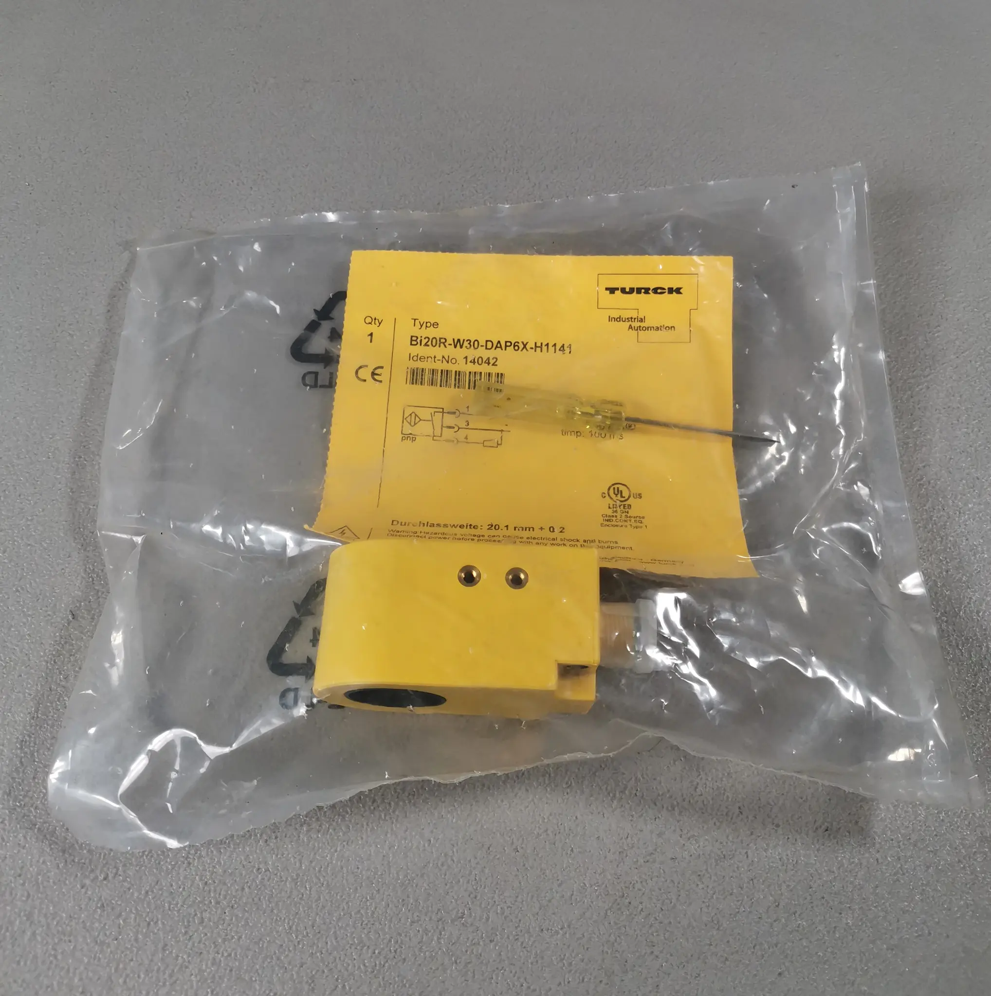 Produktfoto 1 von Turck 14042 Bi20R-W30-DAP6X-H1141 NEU OVP