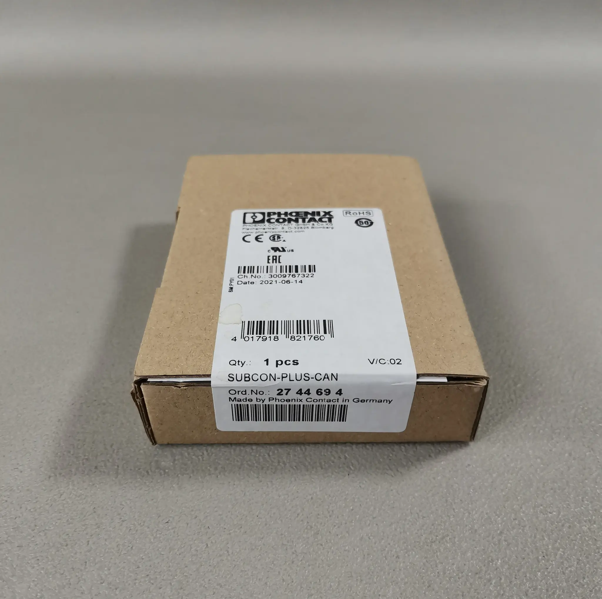 Produktfoto 1 von Phoenix Contact 2744694 SUBCON-PLUS-CAN NEU OVP versiegelt