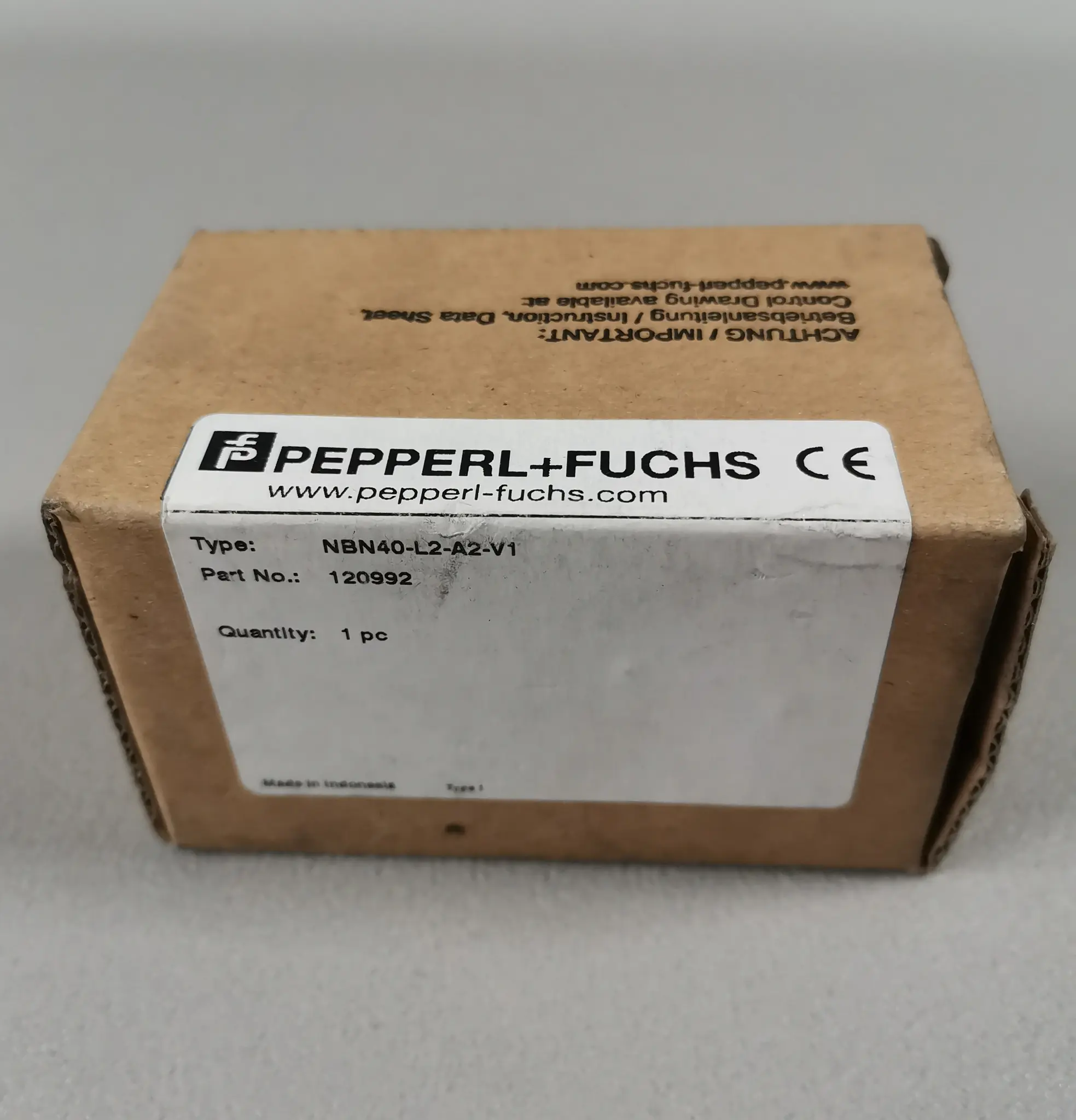 Produktfoto 1 von Pepperl Fuchs NBN40-L2-A2-V1 120992 NEU OVP versiegelt