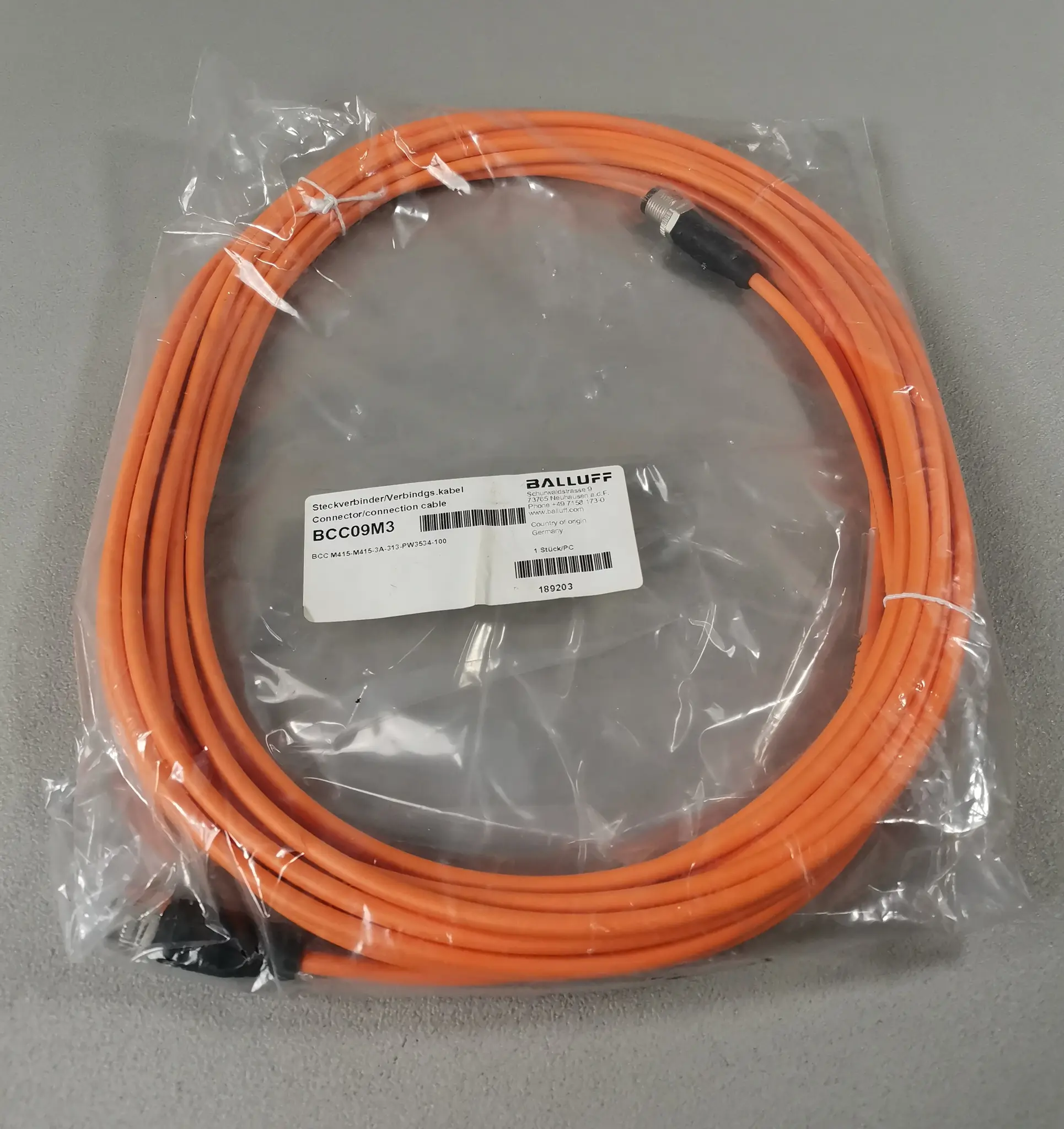 Produktfoto 1 von Balluff BCC09M3 BCC M415-M415-3A-313-PW3534-100 NEU OVP