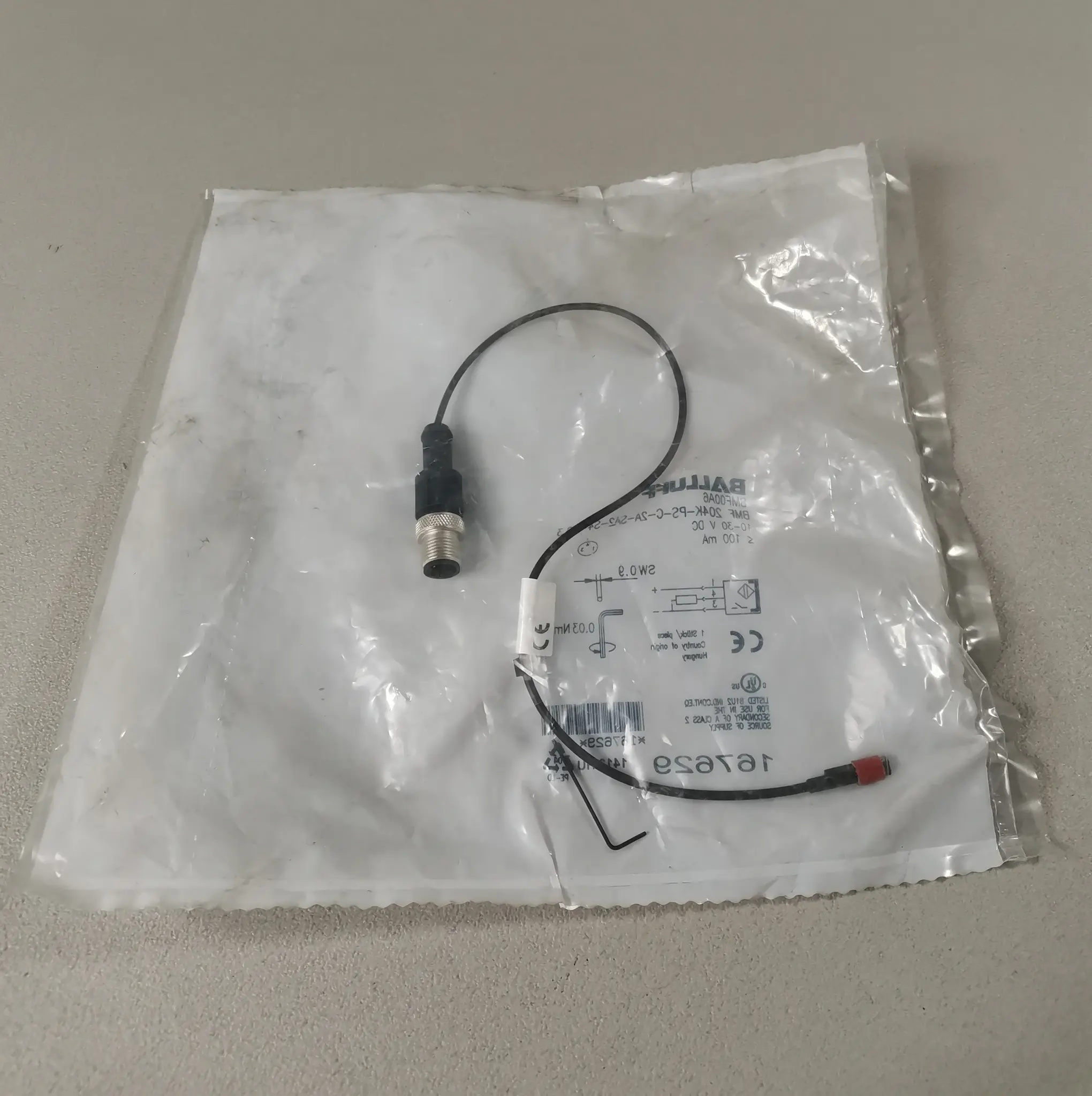 Produktfoto 1 von Balluff BMF00A6 BMF 204K-PS-C-2A-SA2-S4-00,3 NEU OVP