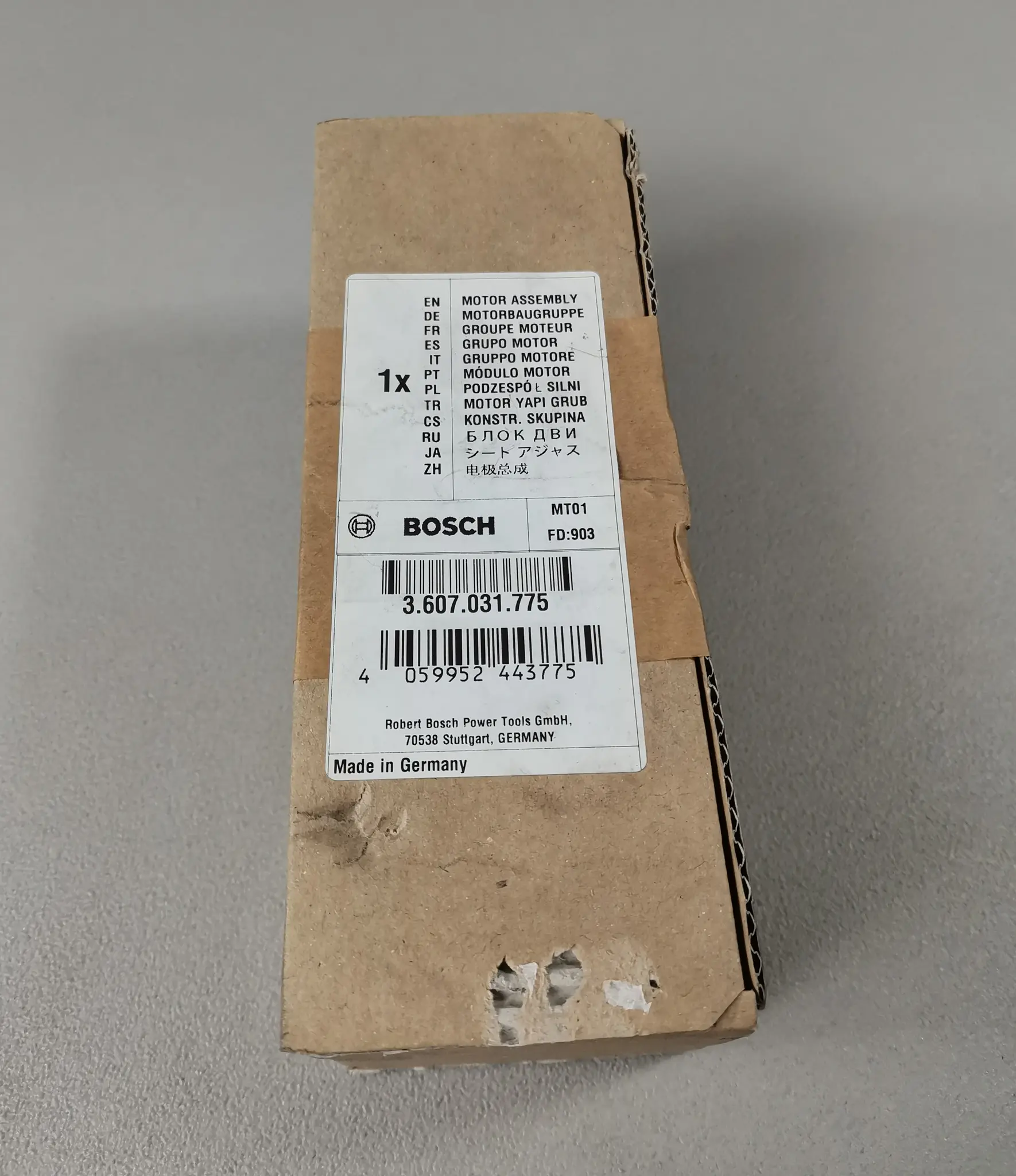 Bosch 3.607.031.775 Motorbaugruppe NEU OVP versiegelt