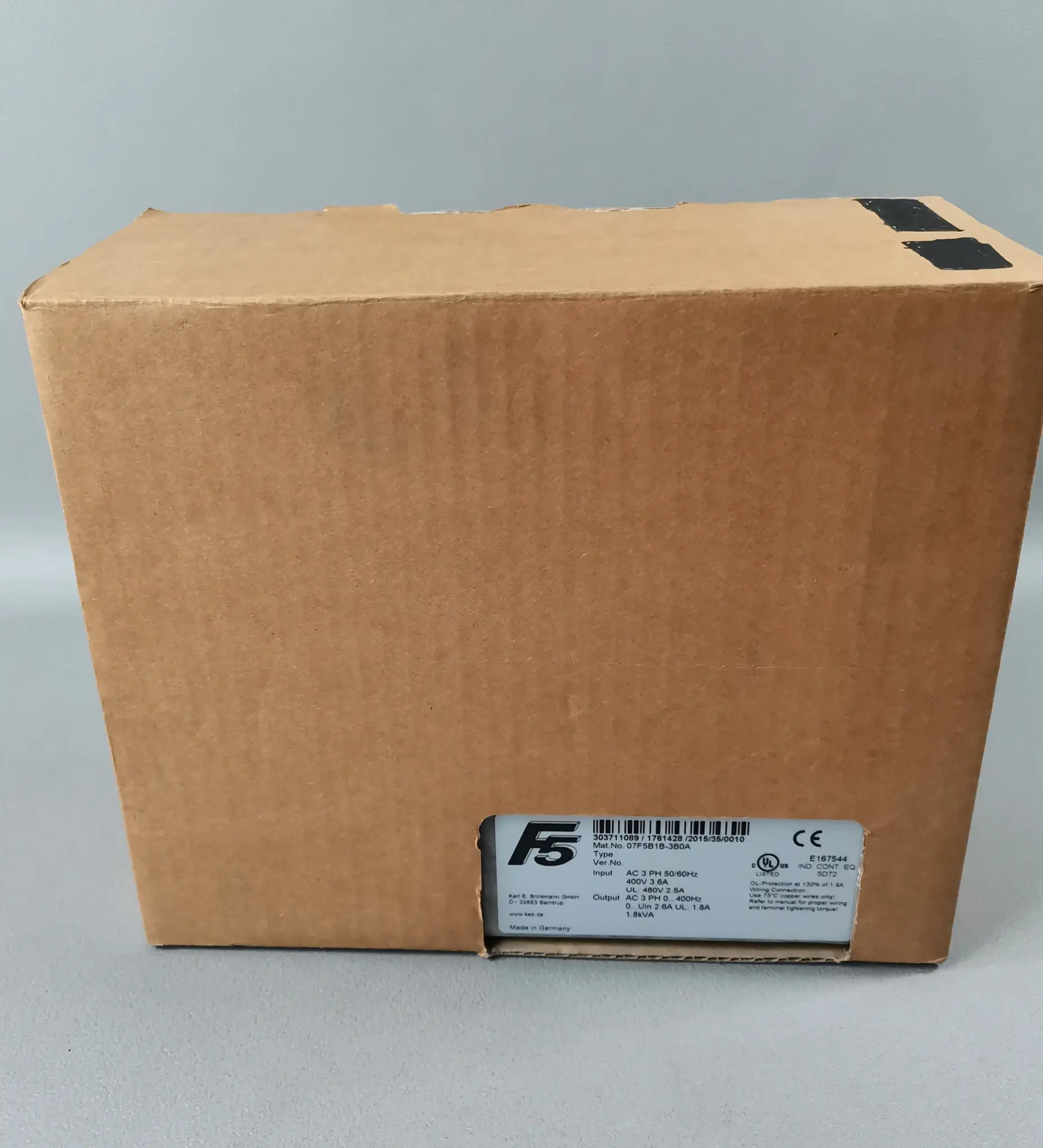 Produktfoto 1 von KEB 07F5B1B-3B0A NEU OVP