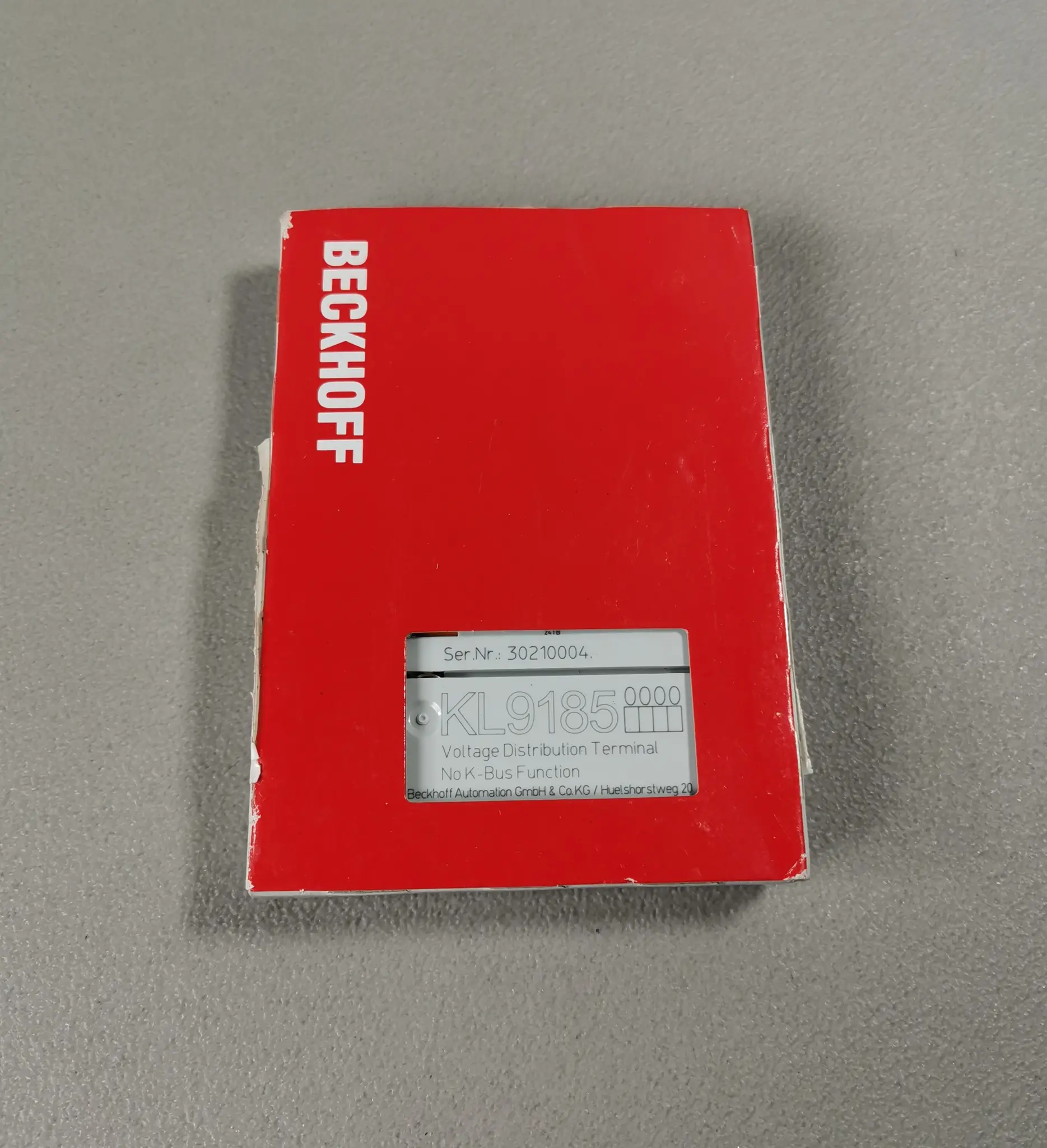 Produktfoto 1 von Beckhoff KL9185 / KL 9185 NEU OVP versiegelt