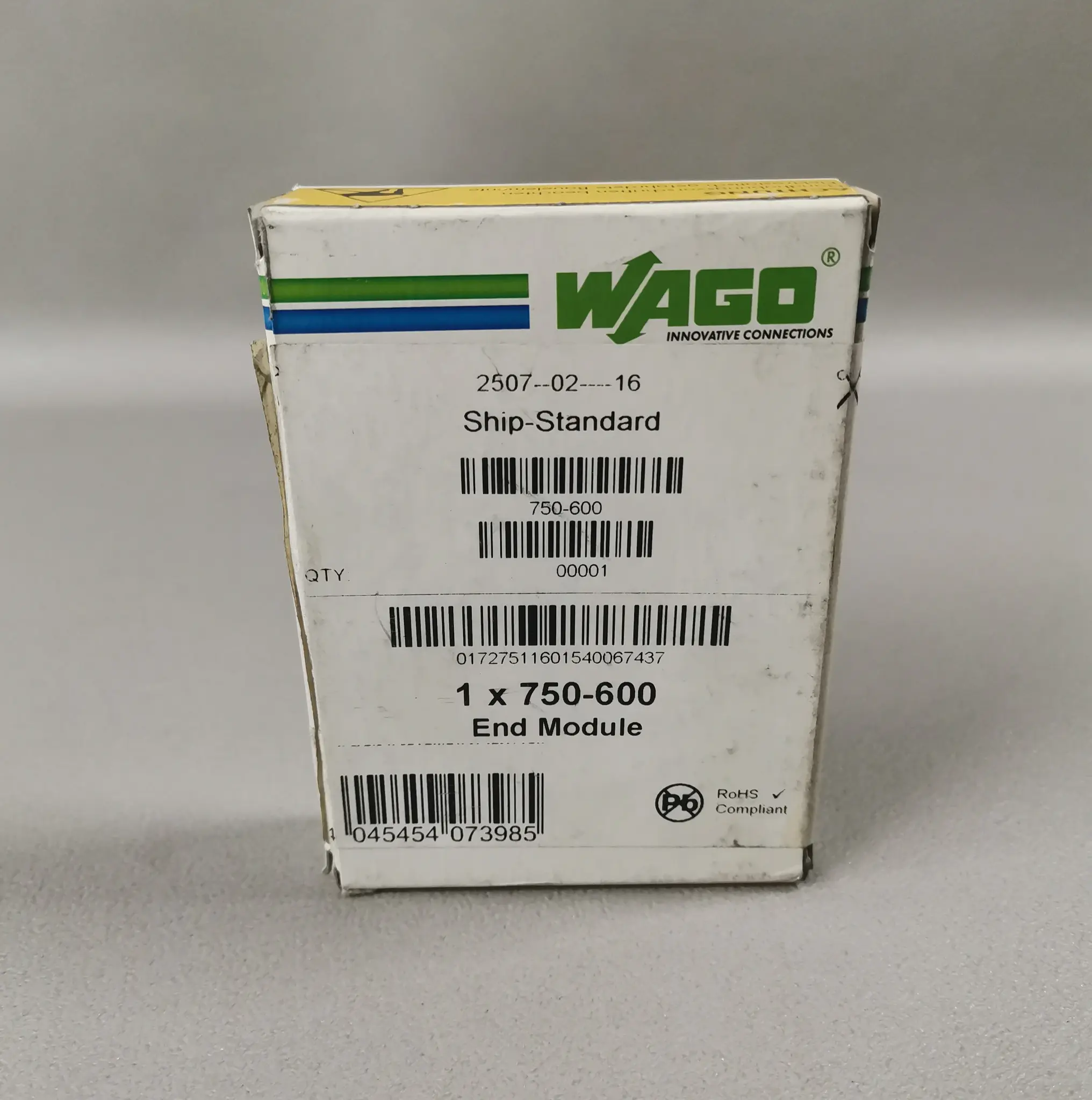 Produktfoto 1 von Wago 750-600 NEU OVP Siegel offen