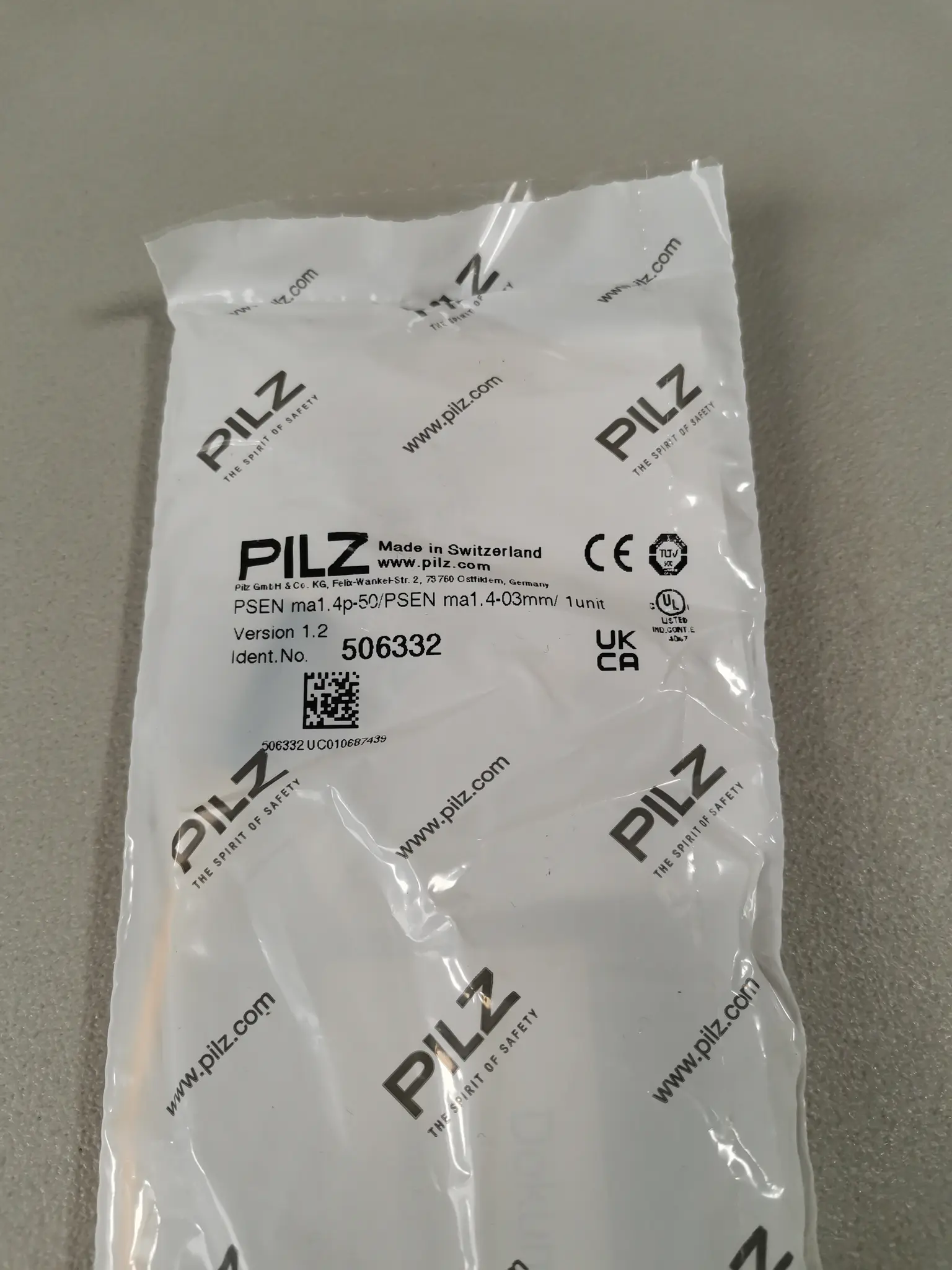 Produktfoto 1 von Pilz 506332 neu OVP