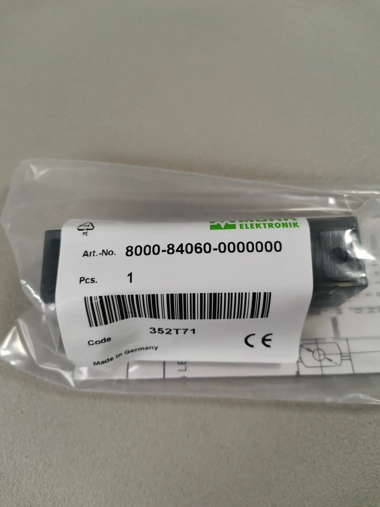 Produktfoto 1 von Murr 8000-84060-0000000 Neu OVP