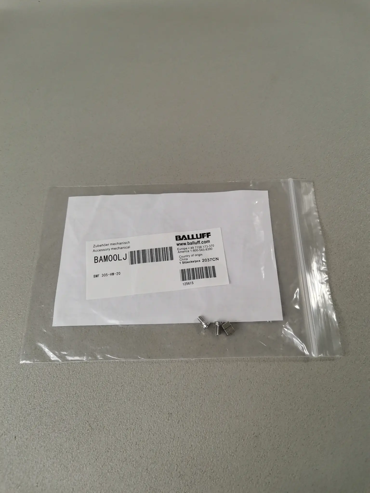 Produktfoto 1 von Balluff BAM00LJ BMF 305-HW-20 Neu OVP