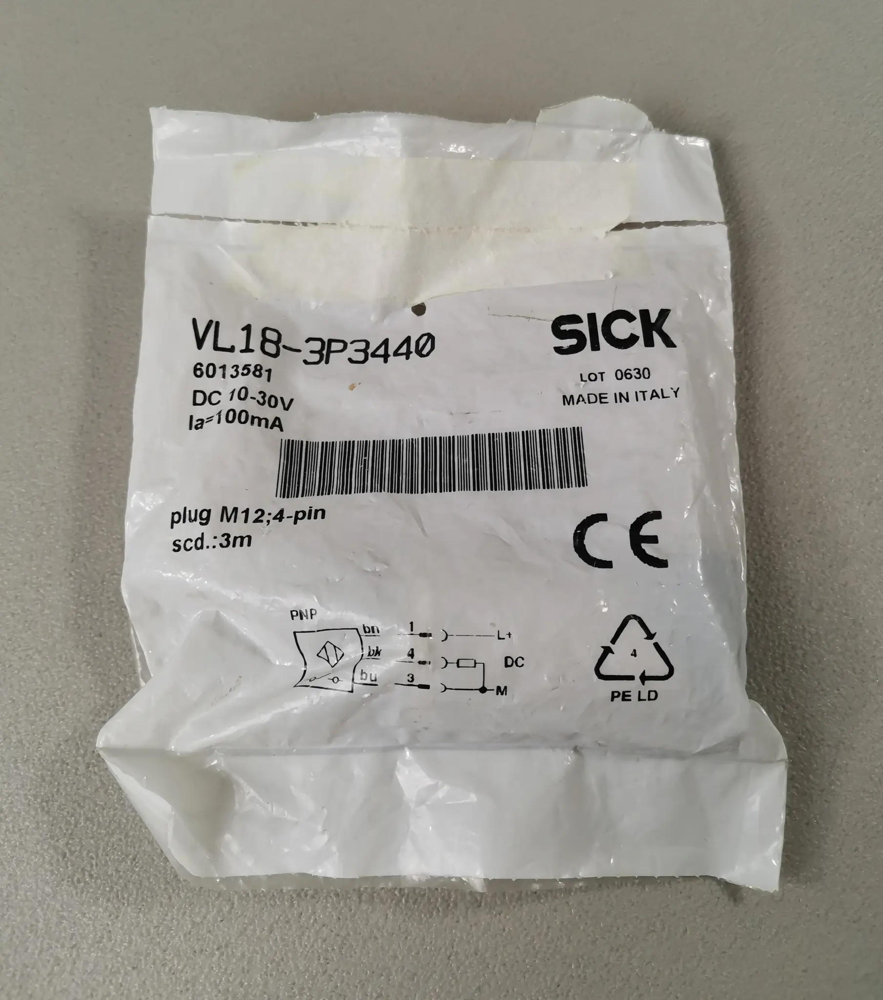 Produktfoto 1 von Sick 6013581 VL18-3P3440 NEU OVP