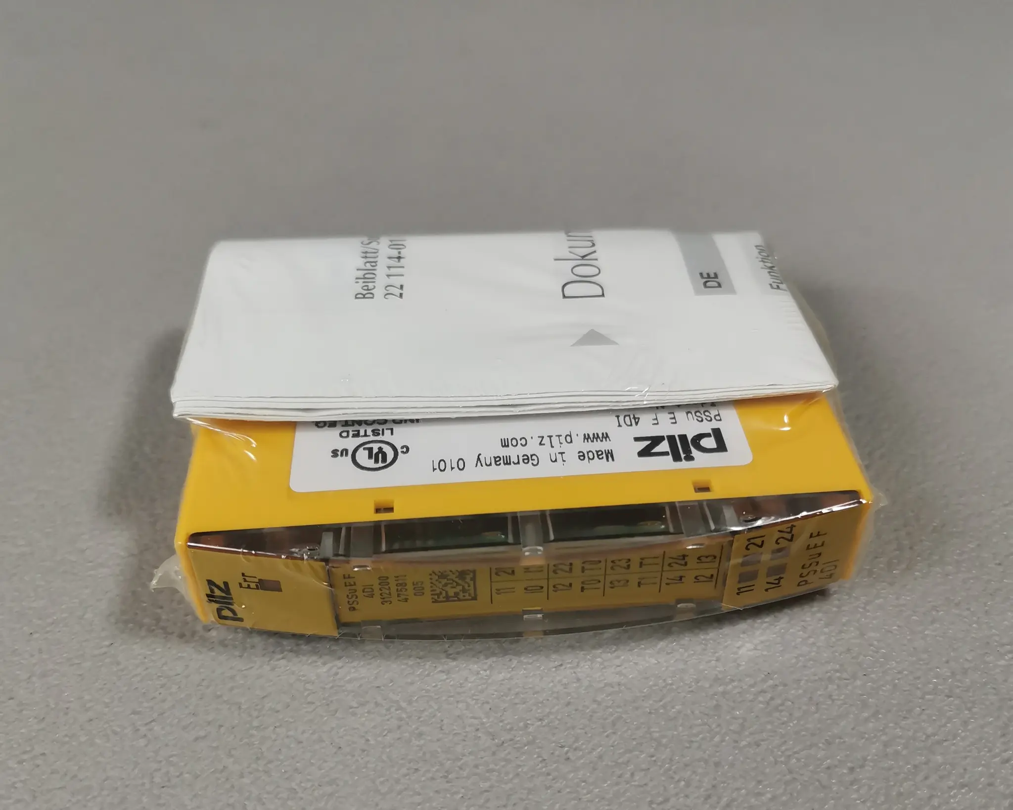 Produktfoto 1 von Pilz 312200 PSSu E F 4DI NEU OVP versiegelt