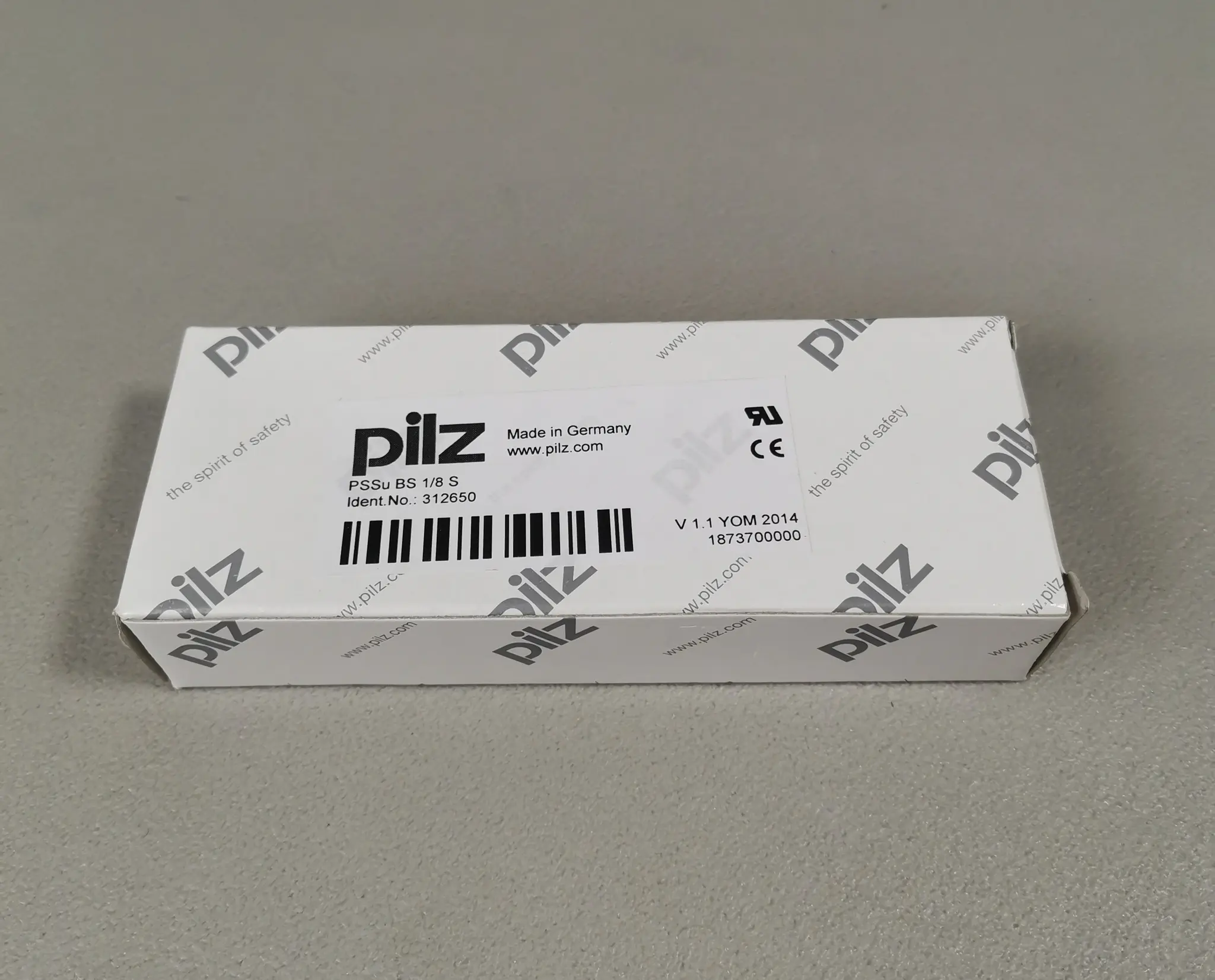 Pilz PSSu BS 1/8 S 312650 NEU OVP