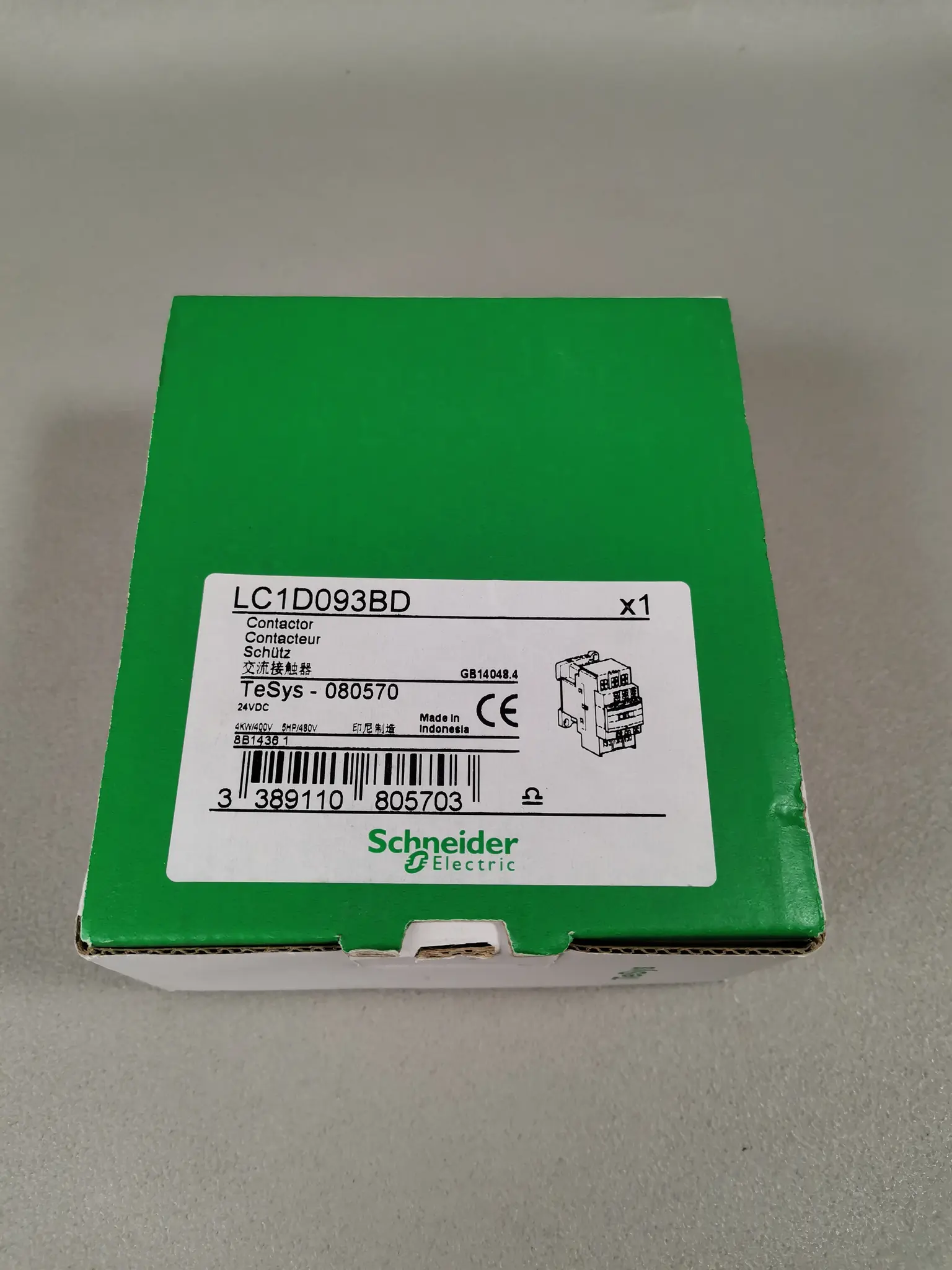Produktfoto 1 von Schneider LC1D093BD NEU OVP