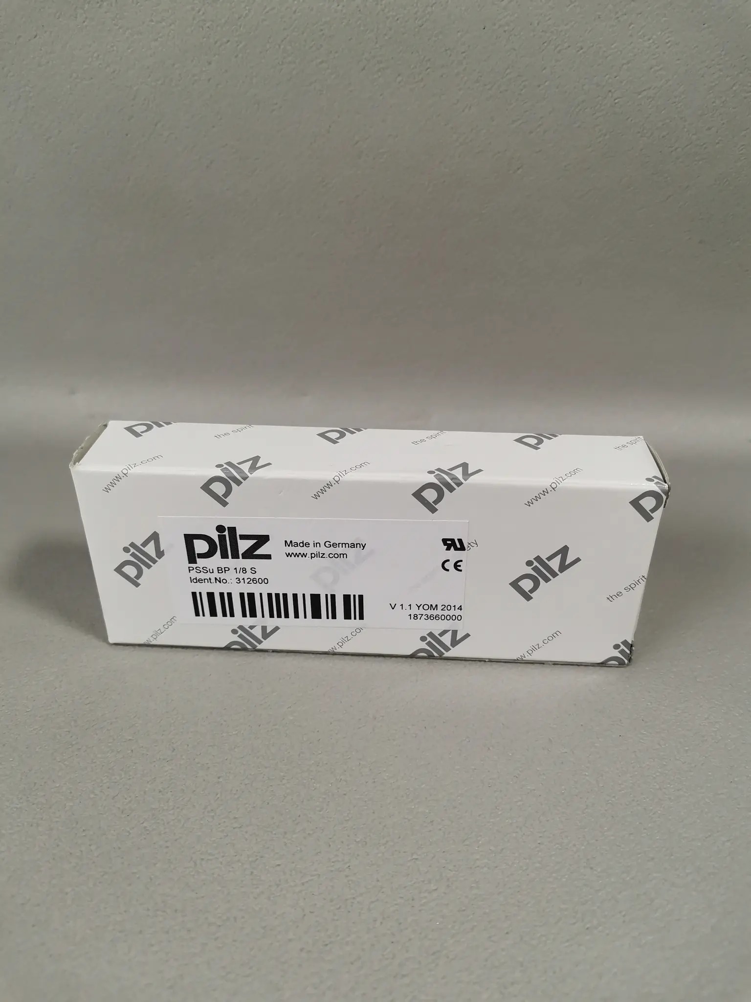 Produktfoto 1 von Pilz PSSU BP 1/8 S 312600 NEU OVP