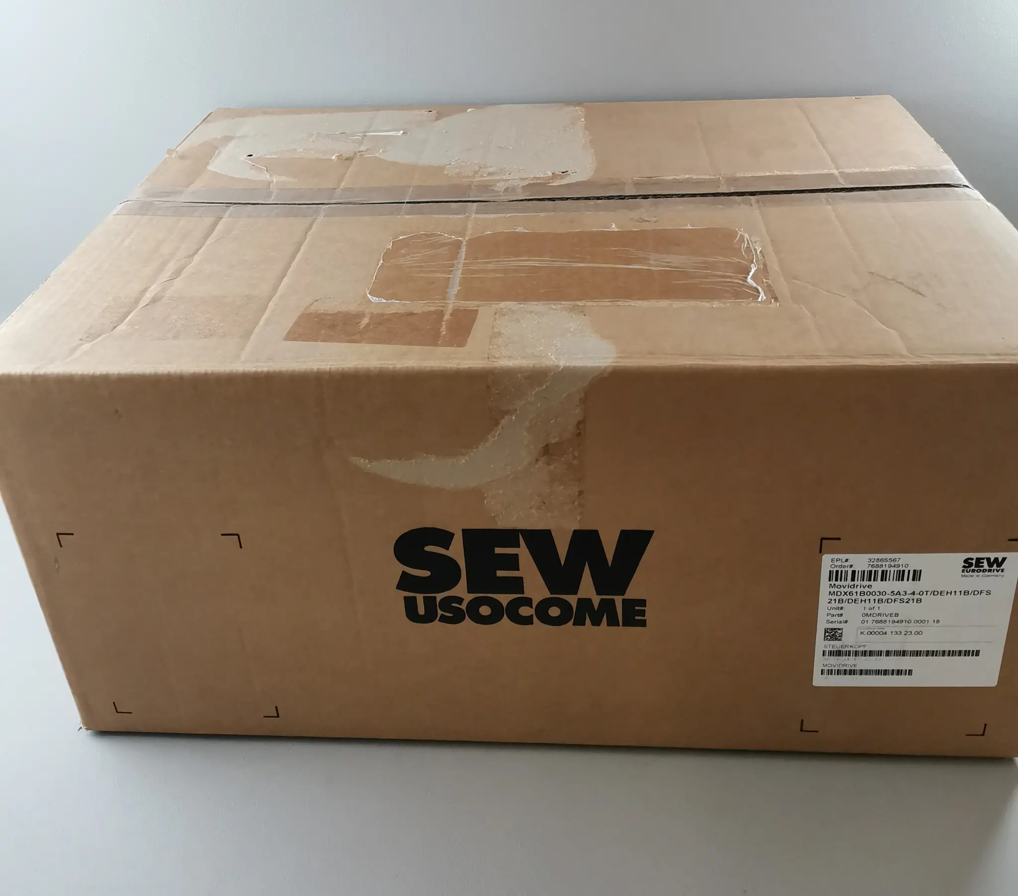 Produktfoto 1 von SEW MDX61B0030-5A3-4-0T/DEH11B/DFS21B + MDX60A0030-5A3-4-00 08227195 NEU OVP